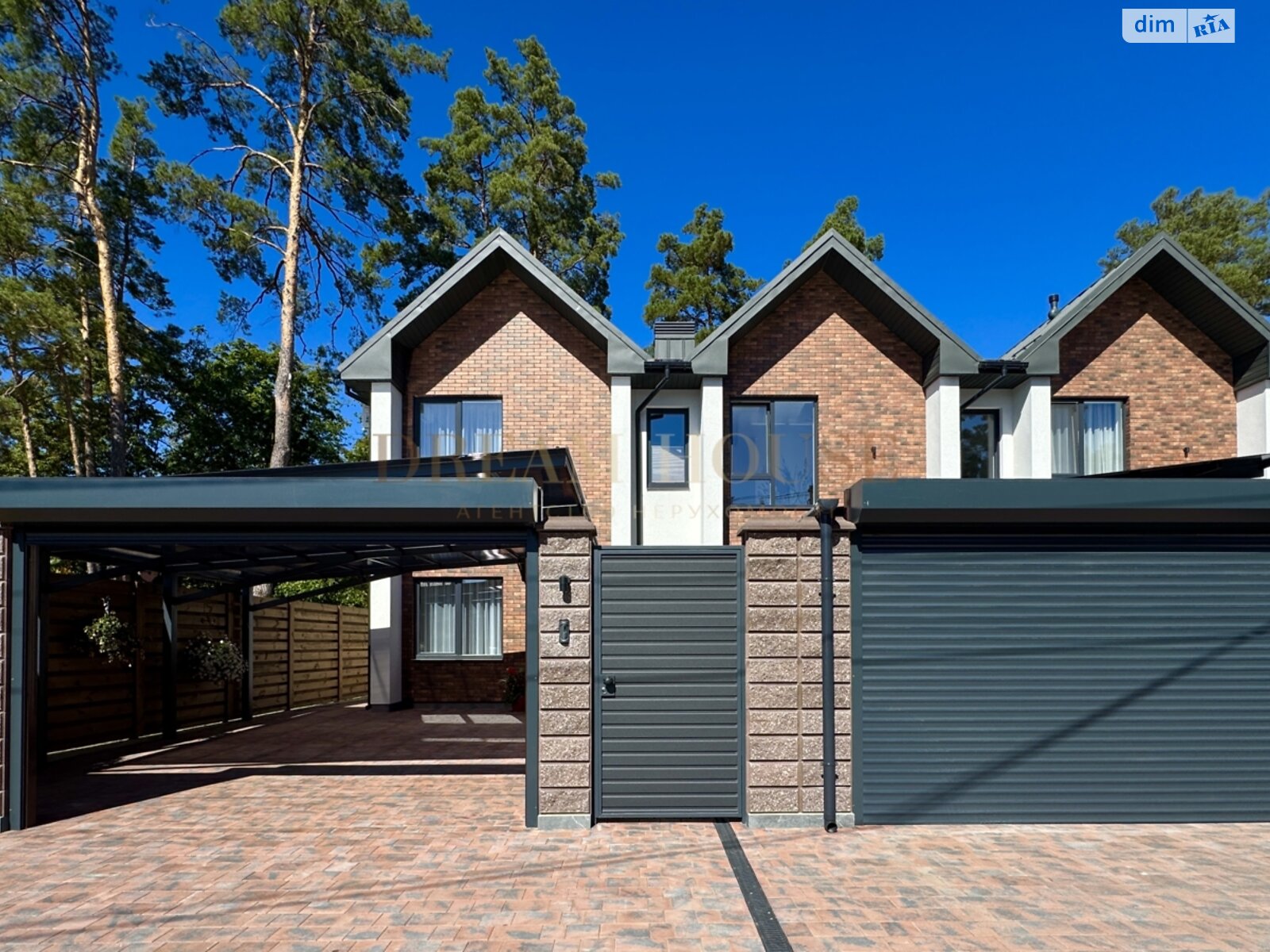 двухэтажный таунхаус, 97.5 кв. м, кирпич. Продажа в Буче район Буча фото 1