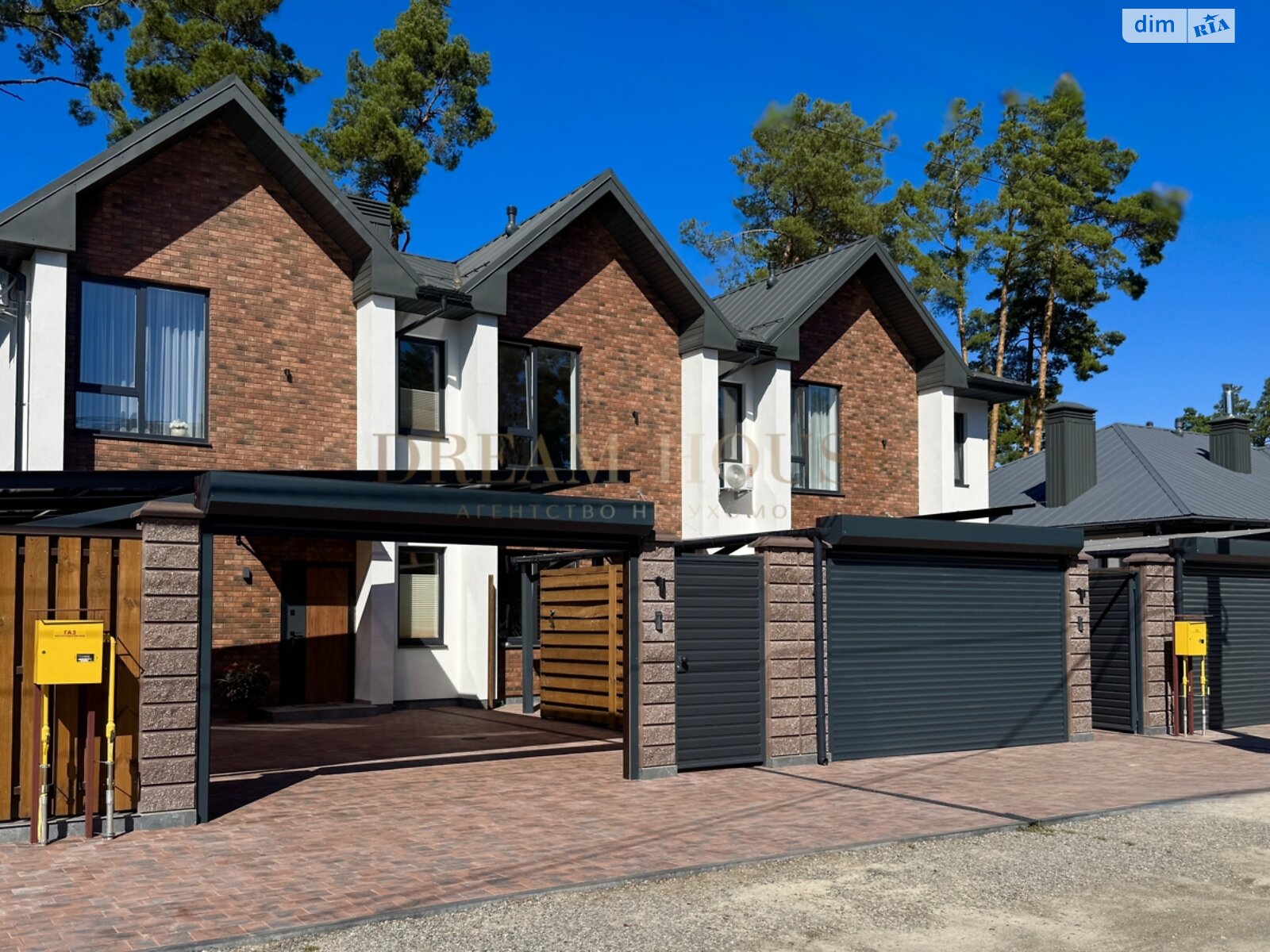 двухэтажный таунхаус, 97.5 кв. м, кирпич. Продажа в Буче район Буча фото 1