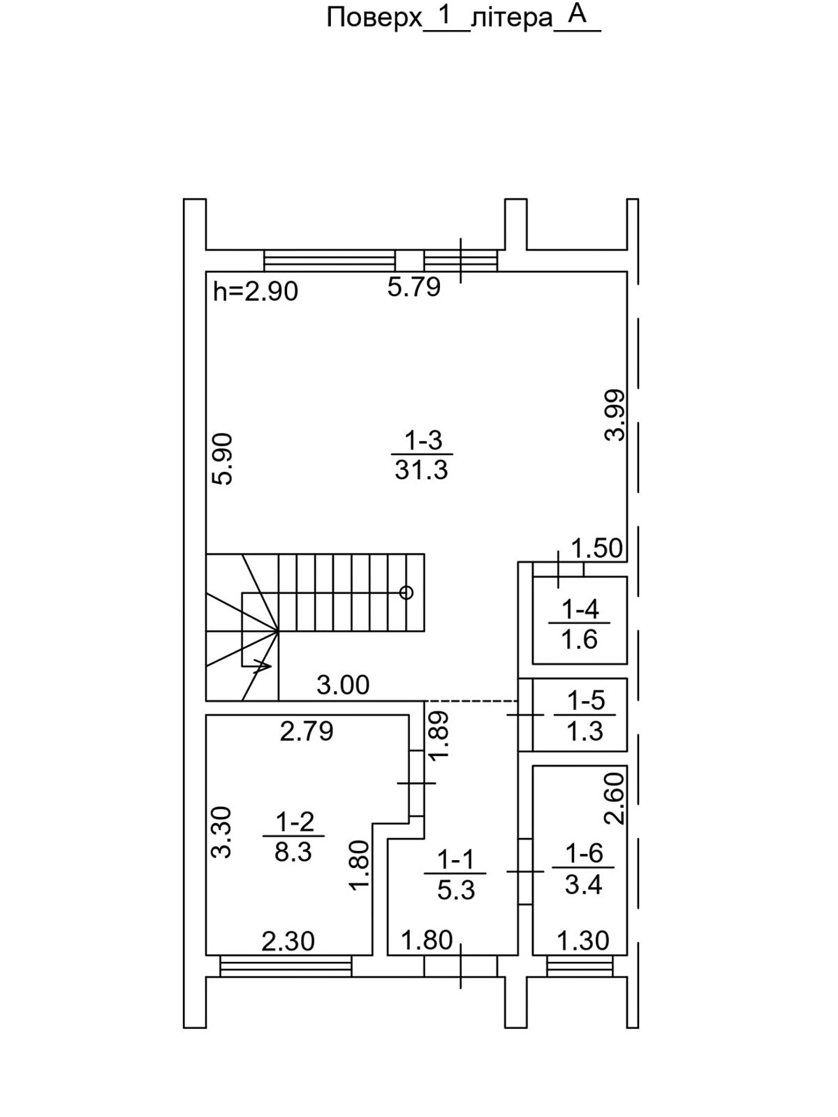 двухэтажный таунхаус, 97.5 кв. м, кирпич. Продажа в Буче район Буча фото 1