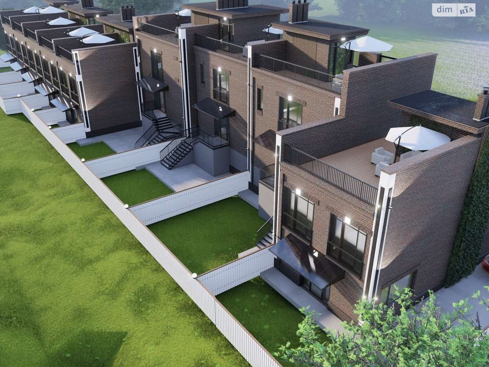 двоповерховий таунхаус, 123 кв. м, газобетон. Продаж в Бучі, район Буча фото 1 двоповерховий таунхаус, 123 кв. м, газобетон. Продаж в Бучі, район Буча фото 1