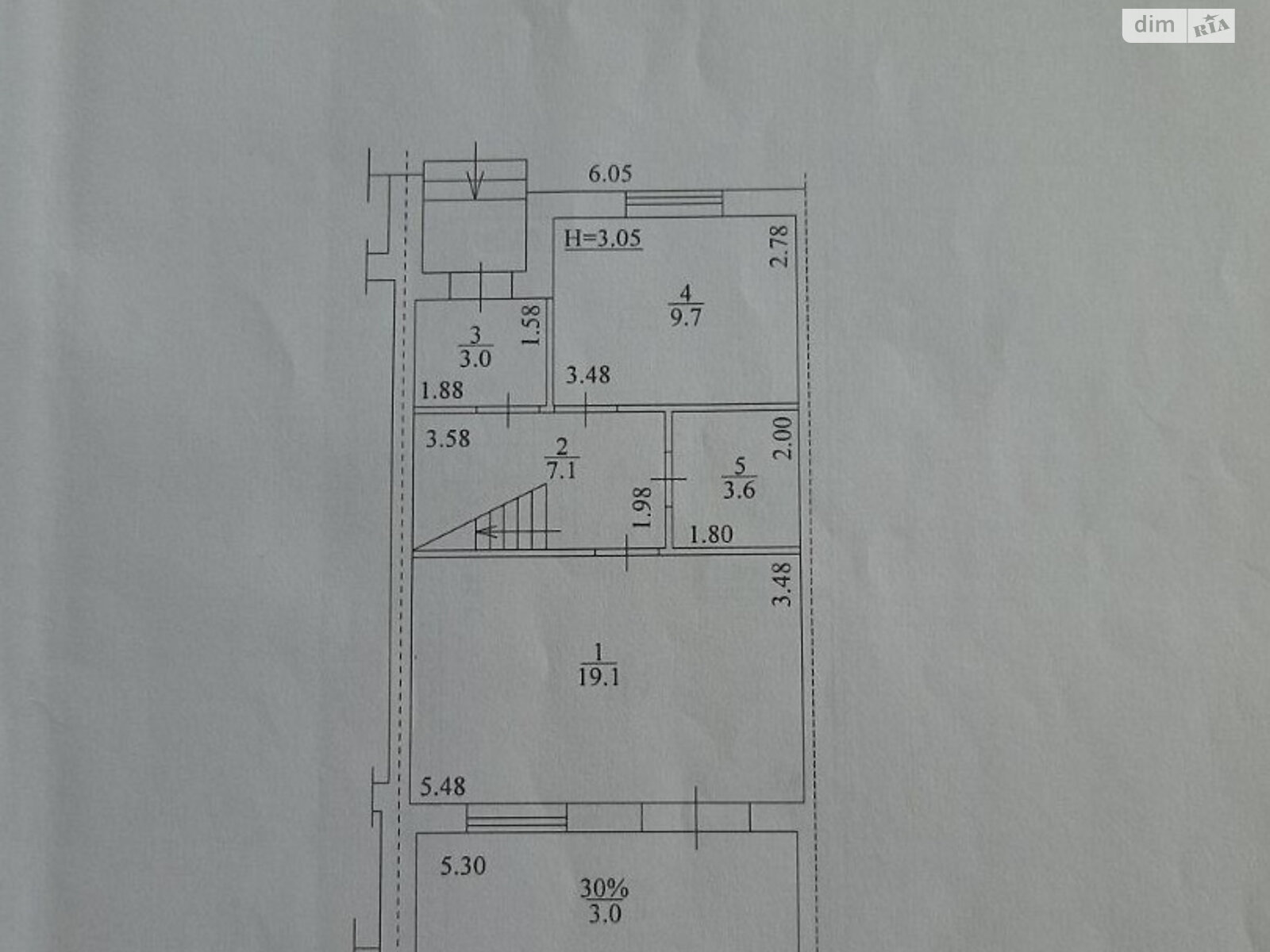 двухэтажный таунхаус, 91.6 кв. м, газобетон. Продажа в Буче район Буча фото 1