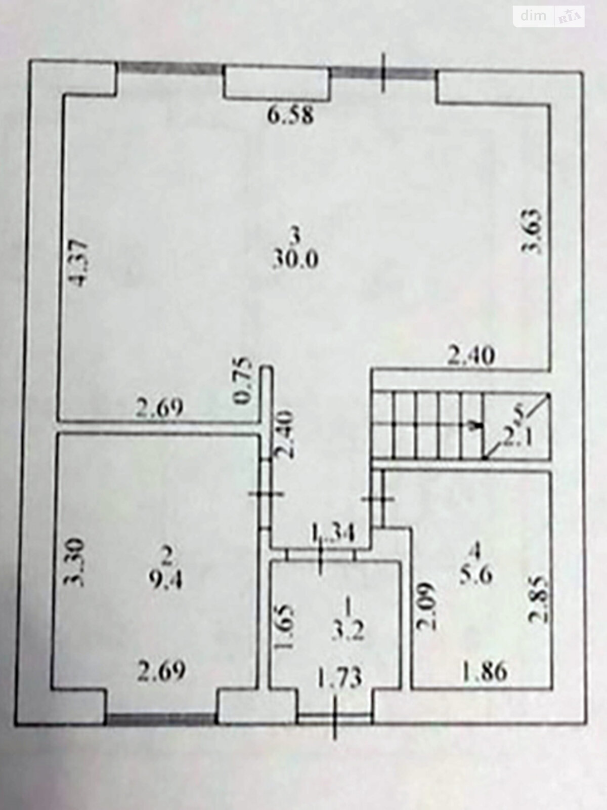 двоповерховий таунхаус, 100.5 кв. м, керамічний блок. Продаж в Бучі, район Буча фото 1