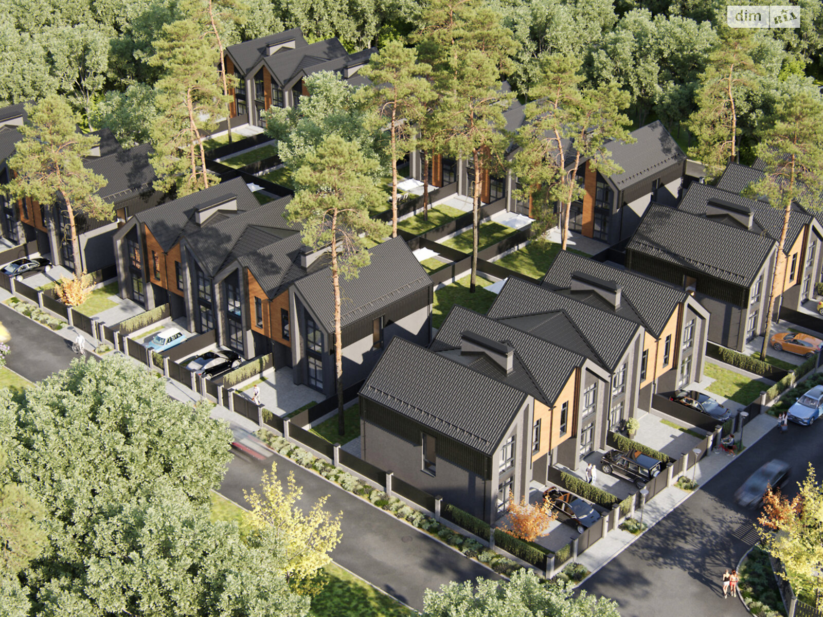 двоповерховий таунхаус, 107 кв. м, кирпич. Продаж в Бучі, район Буча фото 1