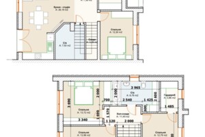 двоповерховий таунхаус, 126.3 кв. м, кирпич. Продаж у Бучі фото 2