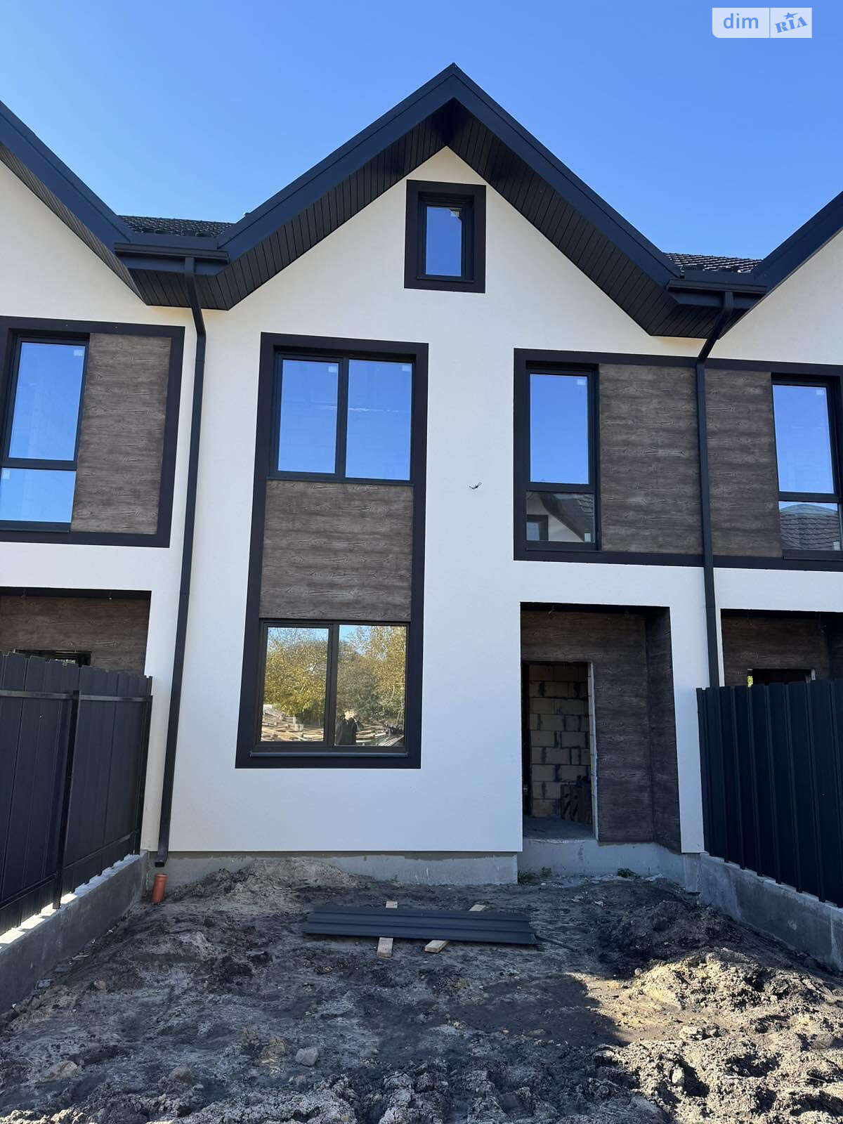 двухэтажный таунхаус, 110.6 кв. м, керамический блок. Продажа в Буче фото 1