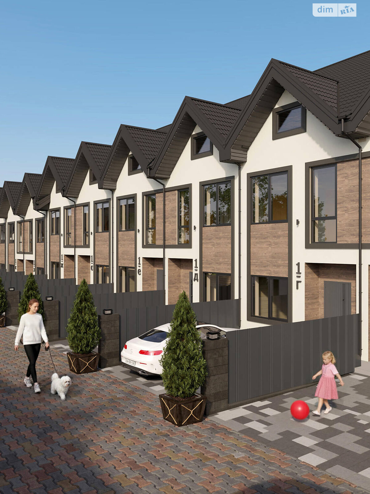 двоповерховий таунхаус, 127 кв. м, керамический блок. Продаж у Бучі фото 1