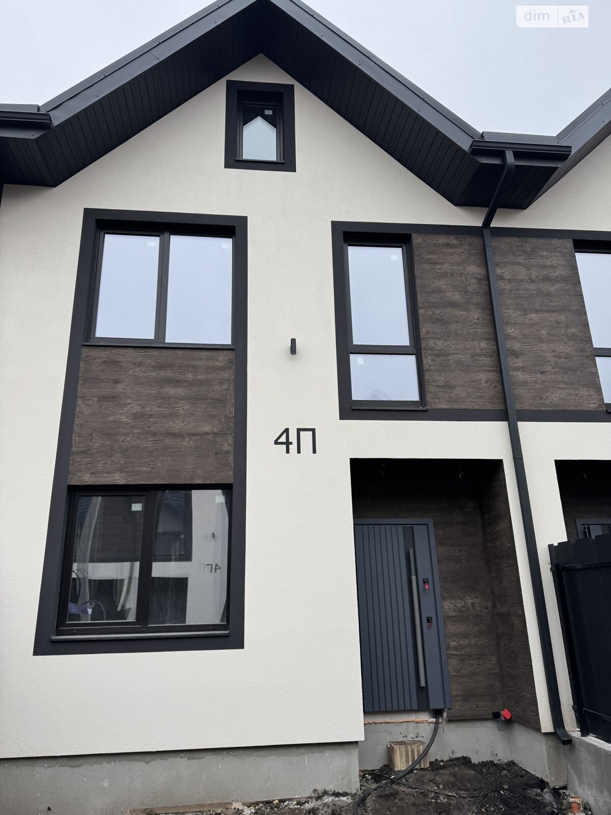 двухэтажный таунхаус, 110.3 кв. м, керамический блок. Продажа в Буче фото 1 двухэтажный таунхаус, 110.3 кв. м, керамический блок. Продажа в Буче фото 1