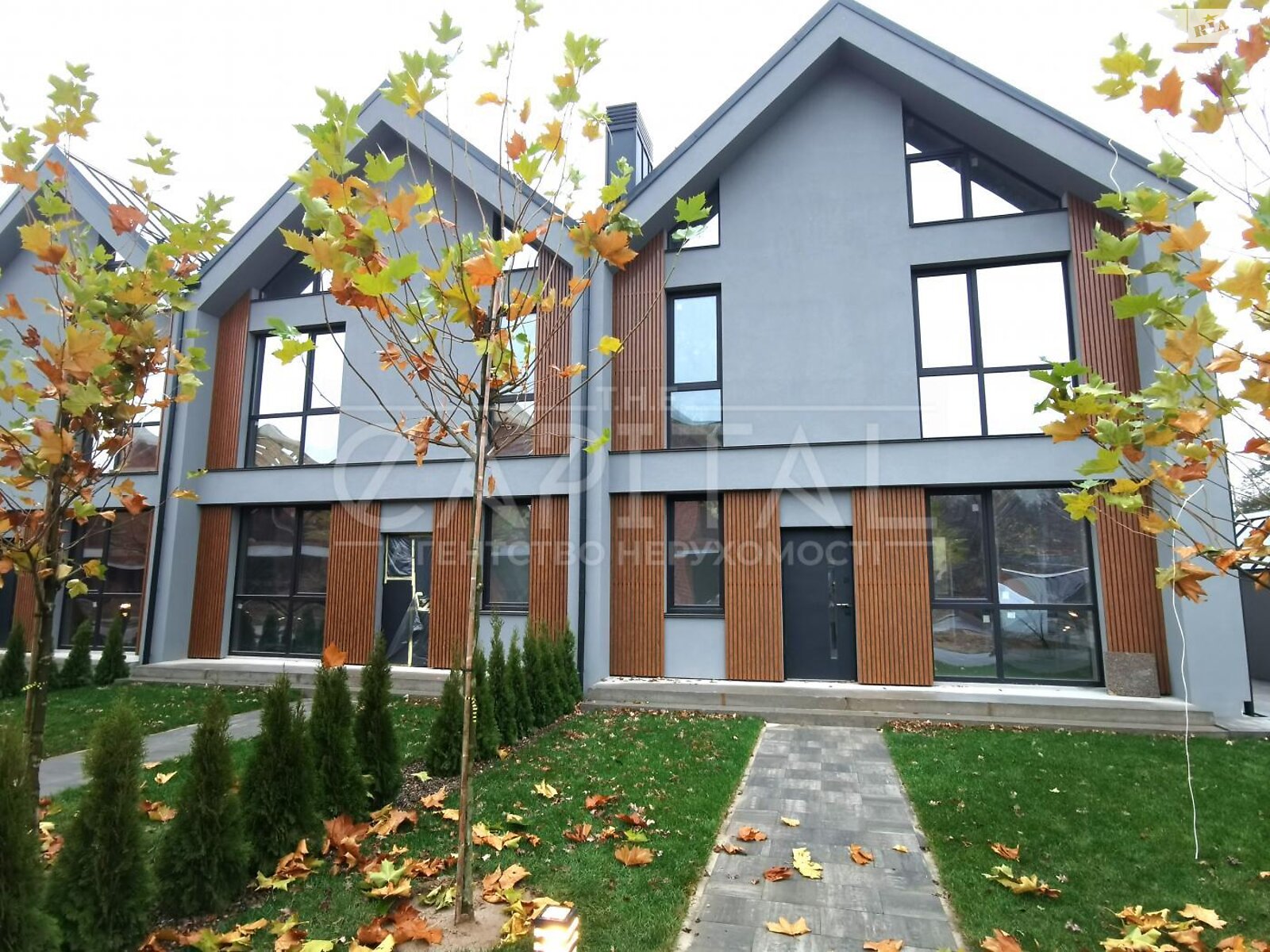 двухэтажный таунхаус, 125 кв. м, кирпич. Продажа в Буче фото 1 двухэтажный таунхаус, 125 кв. м, кирпич. Продажа в Буче фото 1