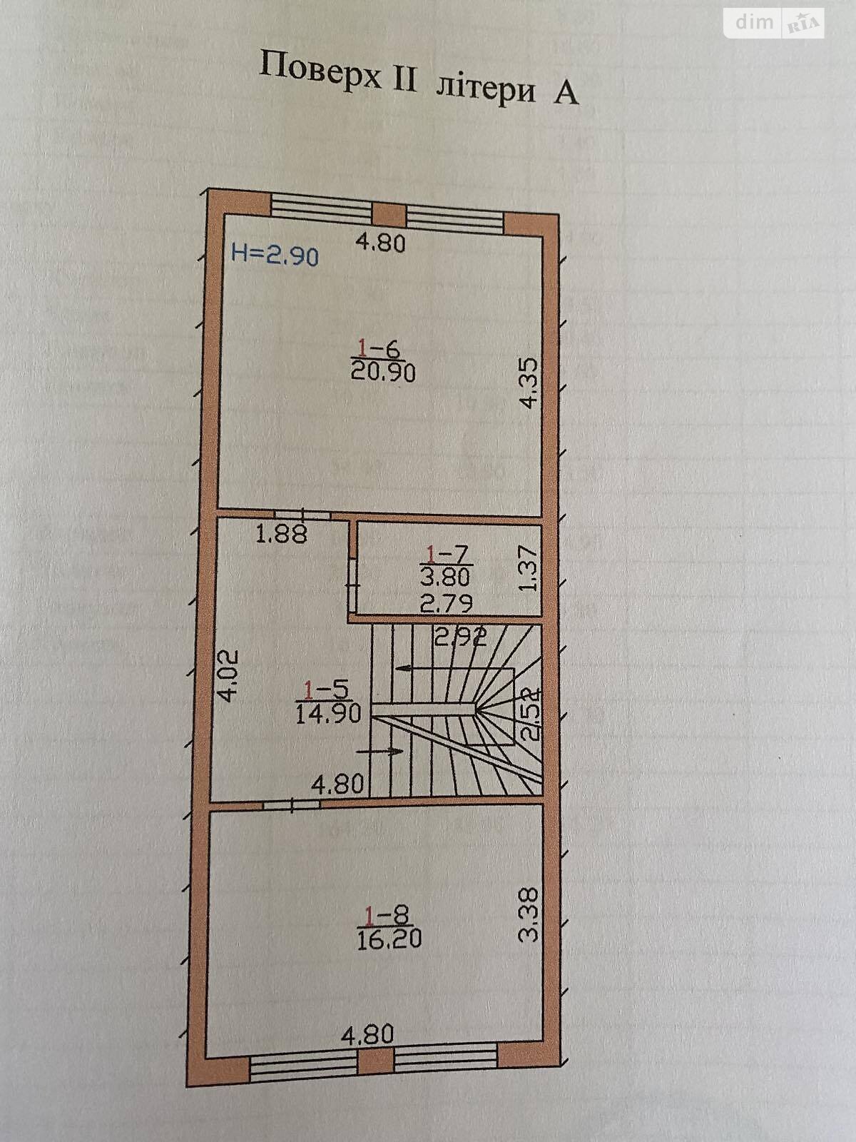 трехэтажный таунхаус, 160 кв. м, керамический блок. Продажа в Черновцах район Гарячий Урбан фото 1