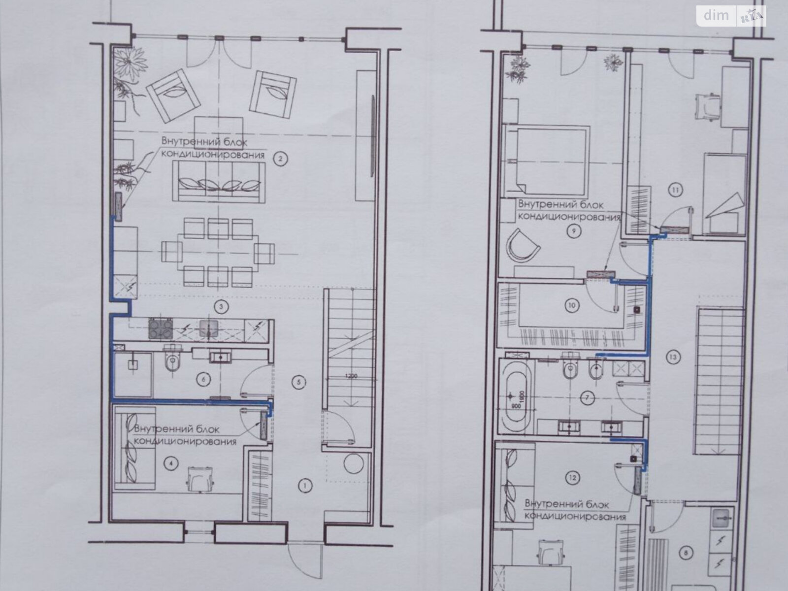 двоповерховий таунхаус, 240 кв. м, газобетон. Продаж в Дніпрі, район Соборний фото 1