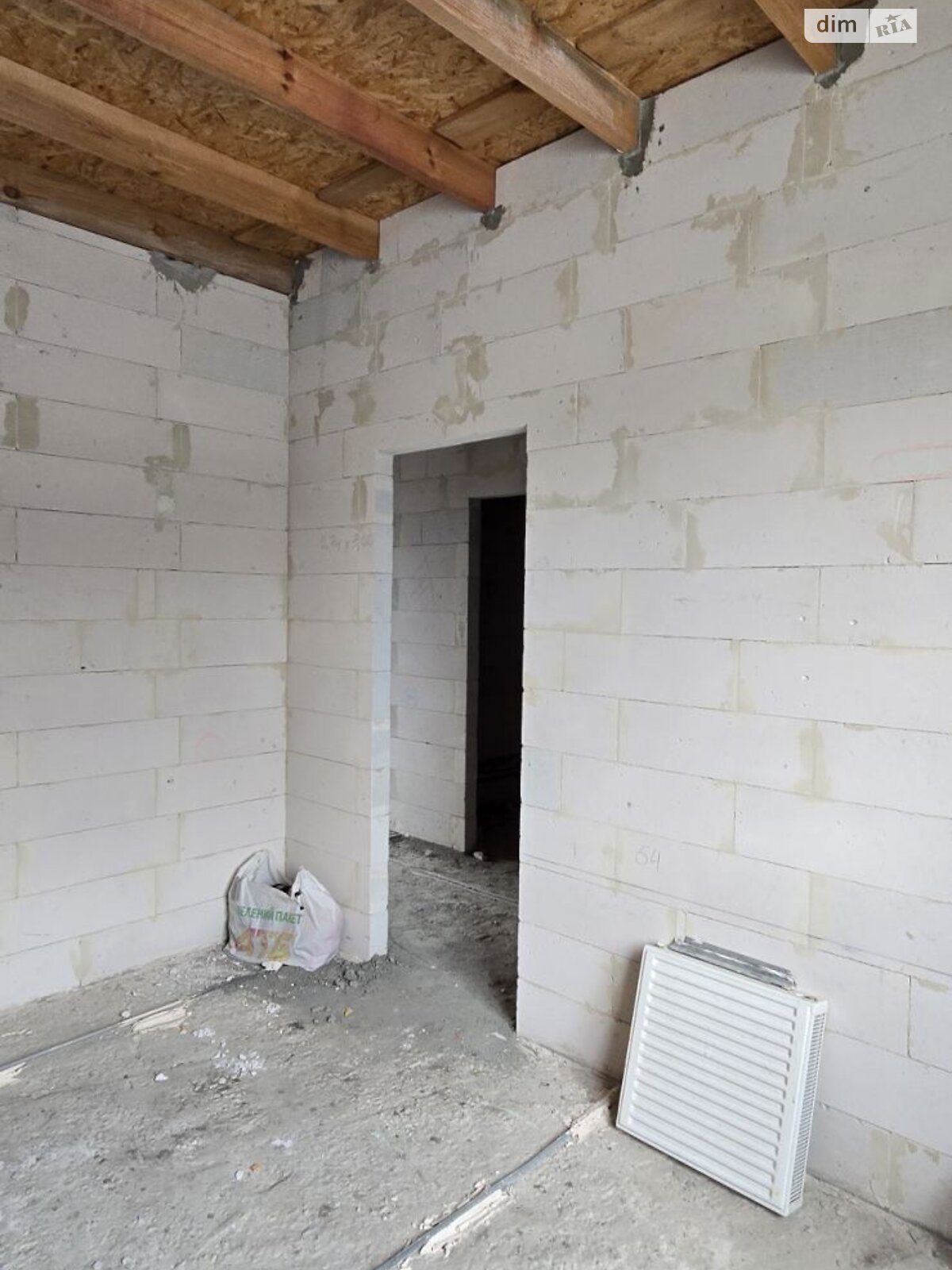 одноповерховий таунхаус, 46.2 кв. м, піноблок. Продаж у Фурсах фото 1