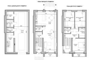 двухэтажный таунхаус, 193 кв. м, кирпич. Продажа в Гаях-Гречинских фото 2