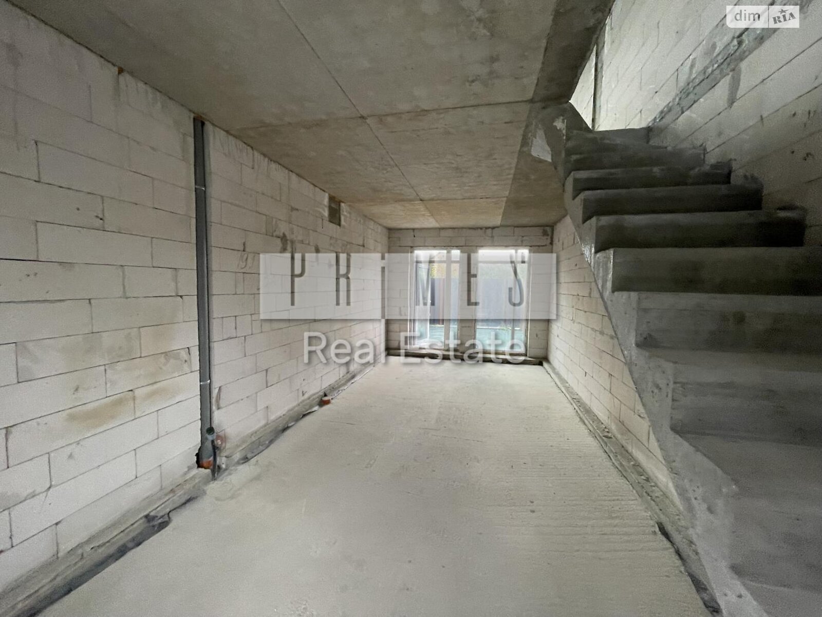 триповерховий таунхаус, 87 кв. м, газобетон. Продаж у Гатне фото 1