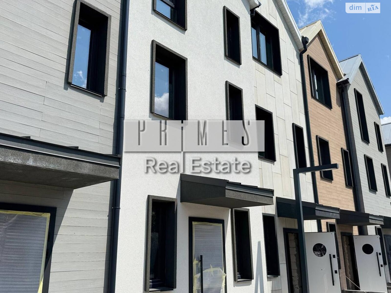 триповерховий таунхаус, 93 кв. м, газобетон. Продаж у Гатне фото 1