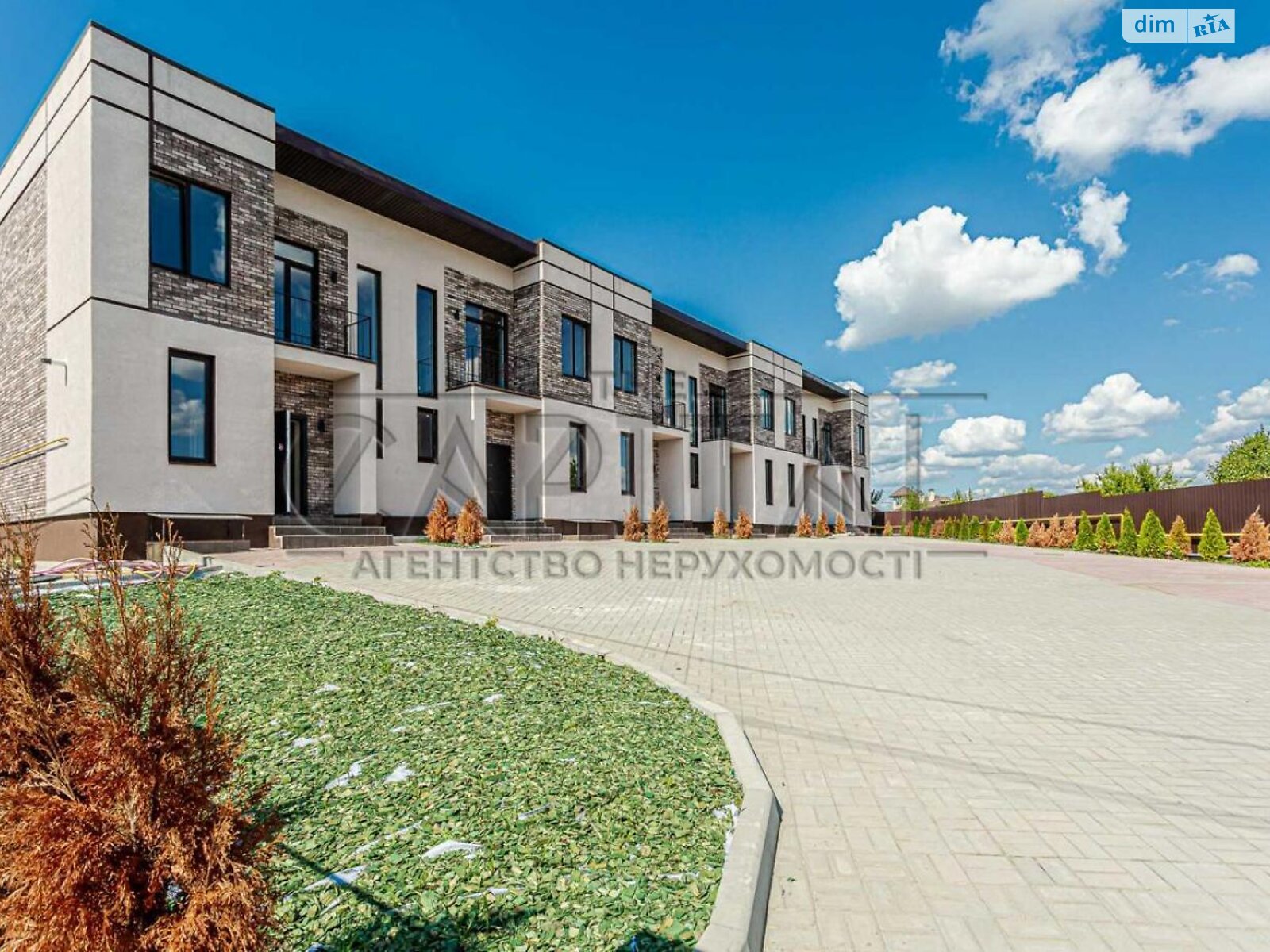 двоповерховий таунхаус, 179 кв. м, піноблок. Продаж у Гатне фото 1 двоповерховий таунхаус, 179 кв. м, піноблок. Продаж у Гатне фото 1