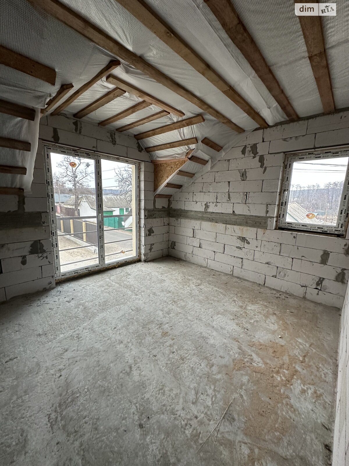двоповерховий таунхаус, 110 кв. м, газобетон. Продаж у Гнідині фото 1 двоповерховий таунхаус, 110 кв. м, газобетон. Продаж у Гнідині фото 1