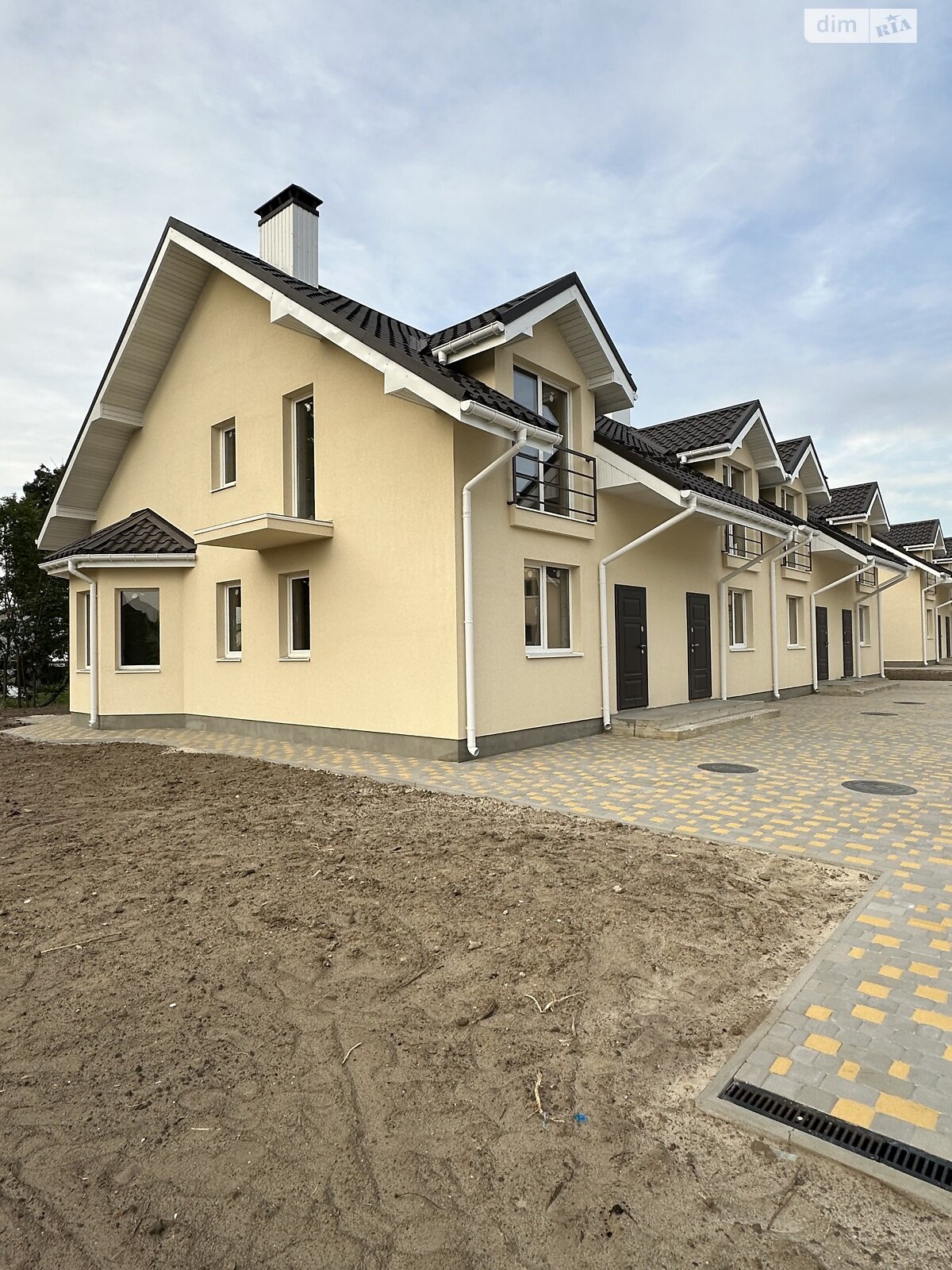 двоповерховий таунхаус, 110 кв. м, газобетон. Продаж у Гнідині фото 1 двоповерховий таунхаус, 110 кв. м, газобетон. Продаж у Гнідині фото 1
