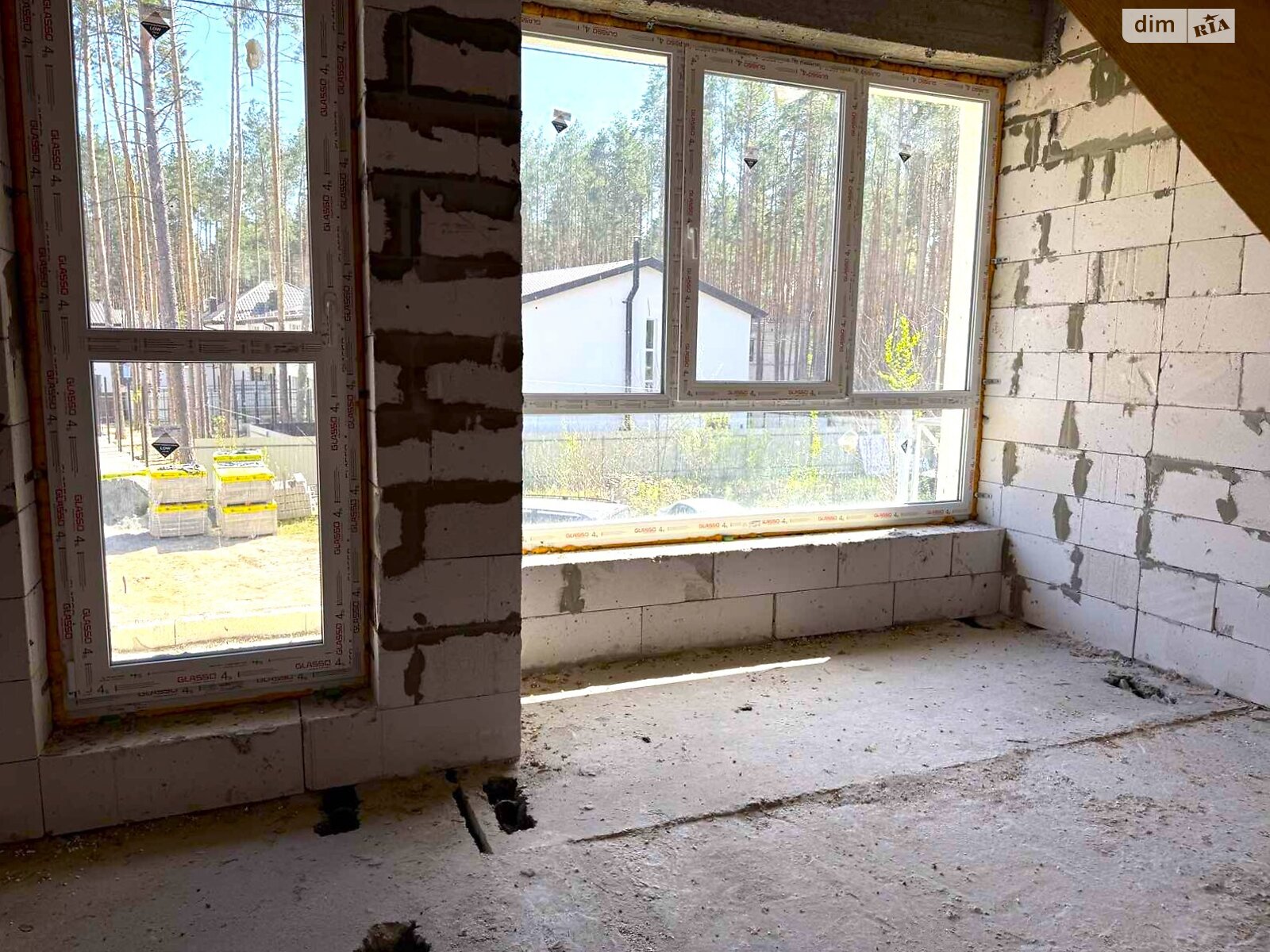 двоповерховий таунхаус, 80 кв. м, газобетон. Продаж в Гнідині фото 1 двоповерховий таунхаус, 80 кв. м, газобетон. Продаж в Гнідині фото 1