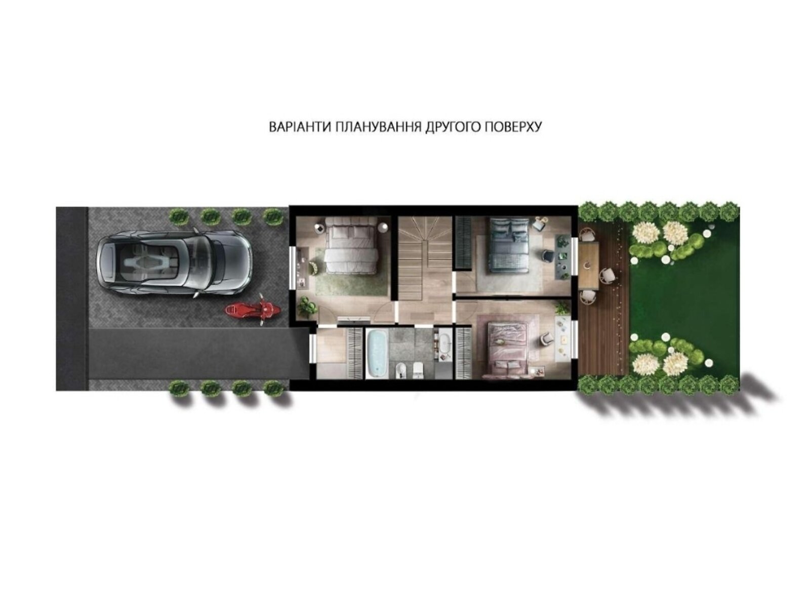 двоповерховий таунхаус, 108.42 кв. м, цегла. Продаж у Годилові фото 1 двоповерховий таунхаус, 108.42 кв. м, цегла. Продаж у Годилові фото 1