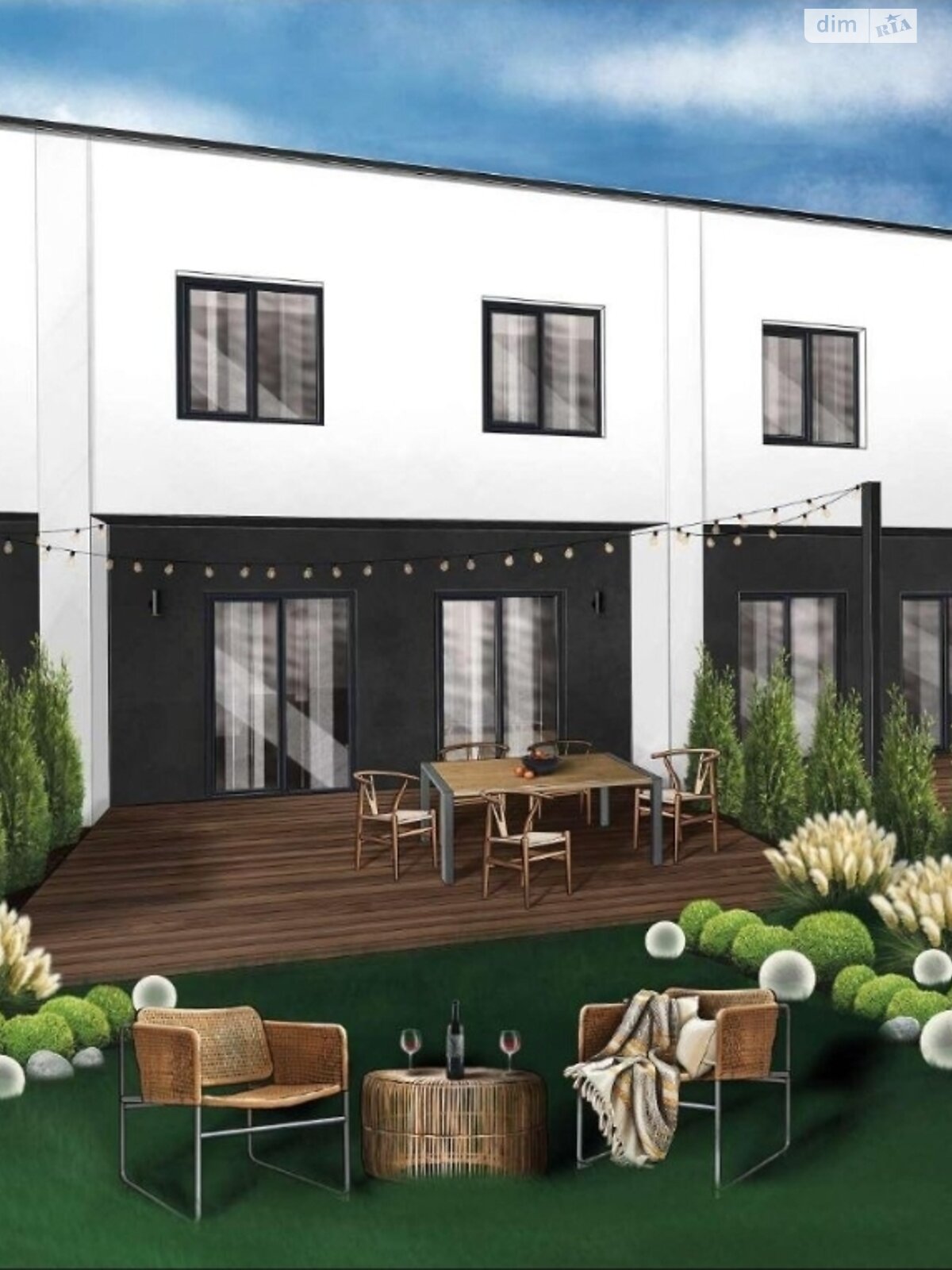 двоповерховий таунхаус, 108.42 кв. м, цегла. Продаж у Годилові фото 1 двоповерховий таунхаус, 108.42 кв. м, цегла. Продаж у Годилові фото 1