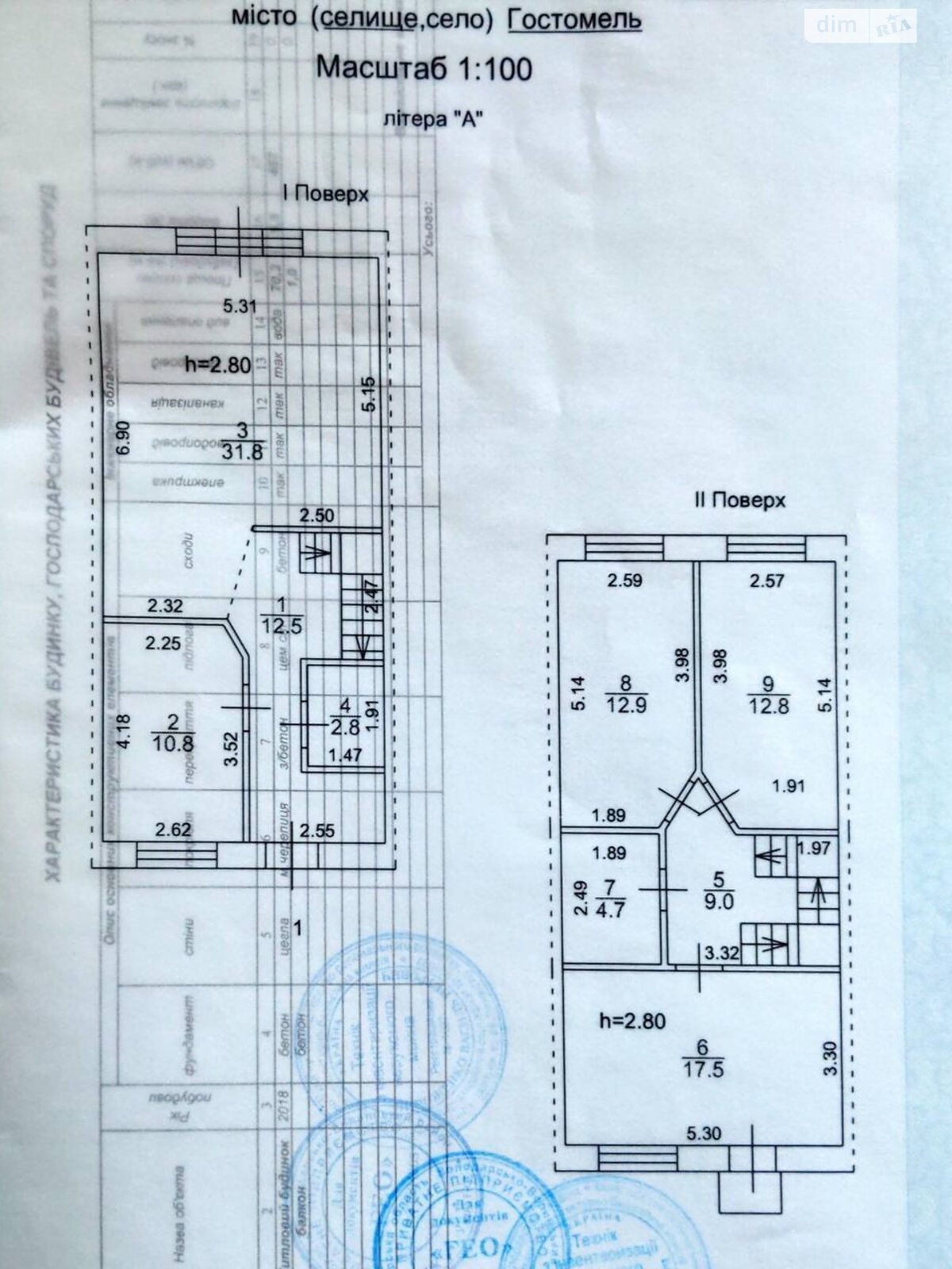 двухэтажный таунхаус, 115 кв. м, кирпич. Продажа в Гостомеле фото 1