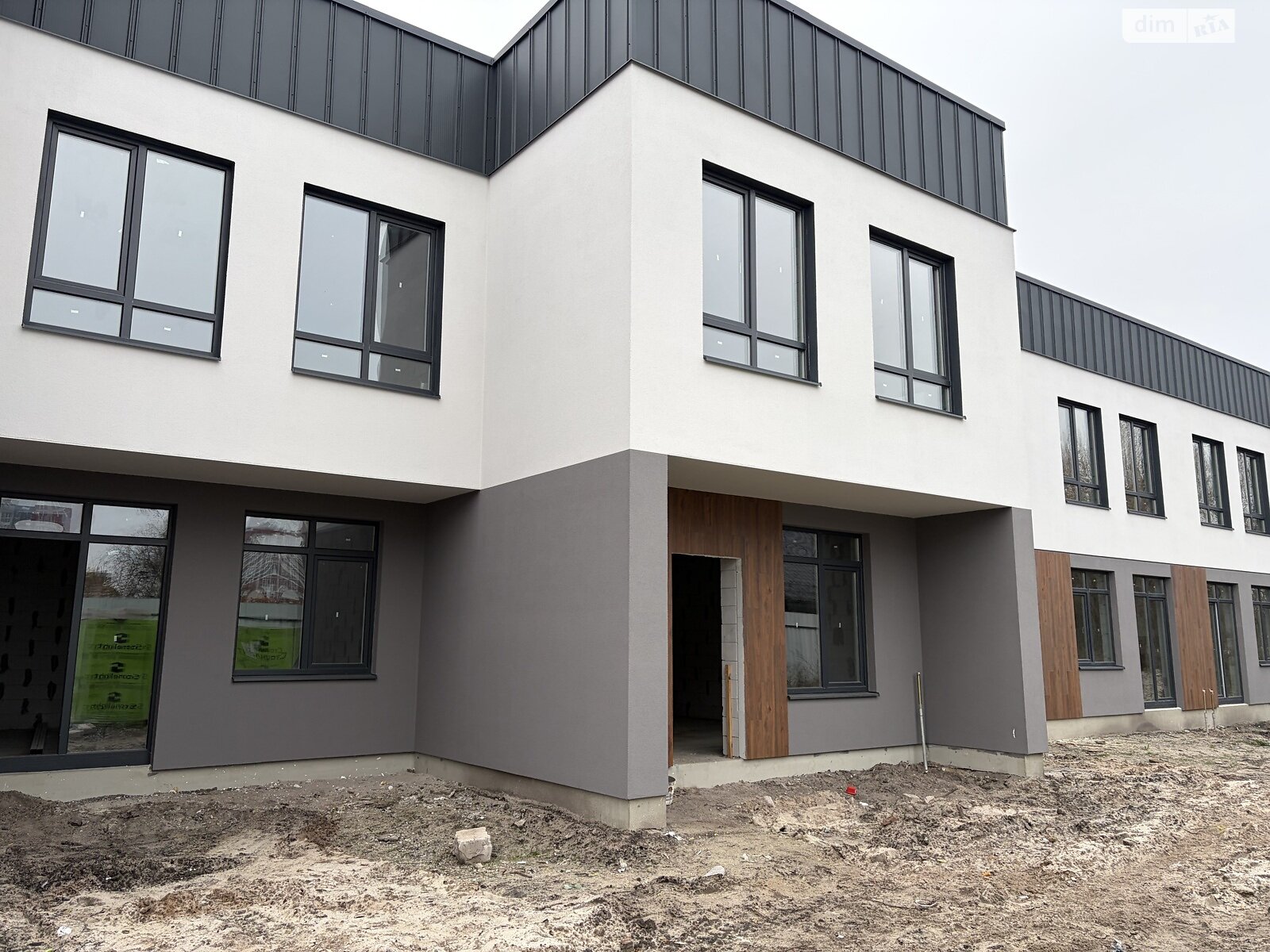 двухэтажный таунхаус, 90 кв. м, пеноблок. Продажа в Гостомеле фото 1 двухэтажный таунхаус, 90 кв. м, пеноблок. Продажа в Гостомеле фото 1