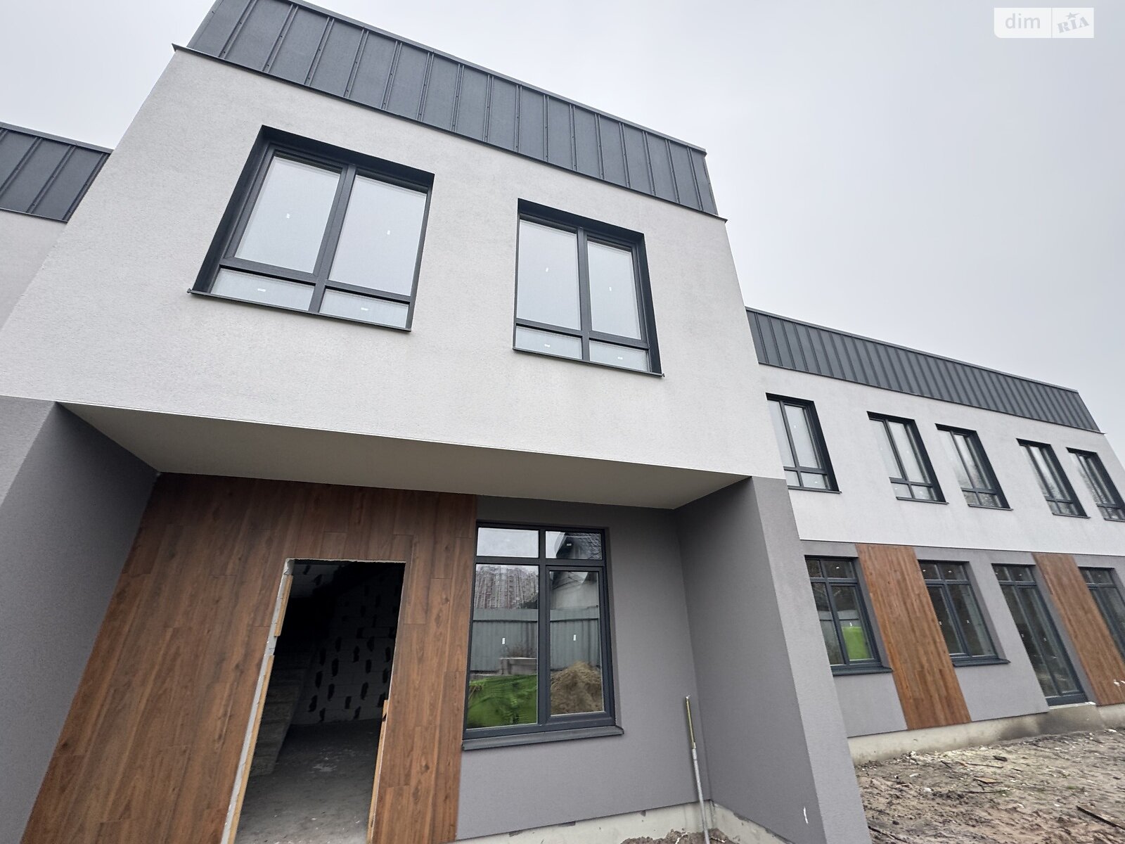 двухэтажный таунхаус, 60 кв. м, пеноблок. Продажа в Гостомеле фото 1 двухэтажный таунхаус, 60 кв. м, пеноблок. Продажа в Гостомеле фото 1