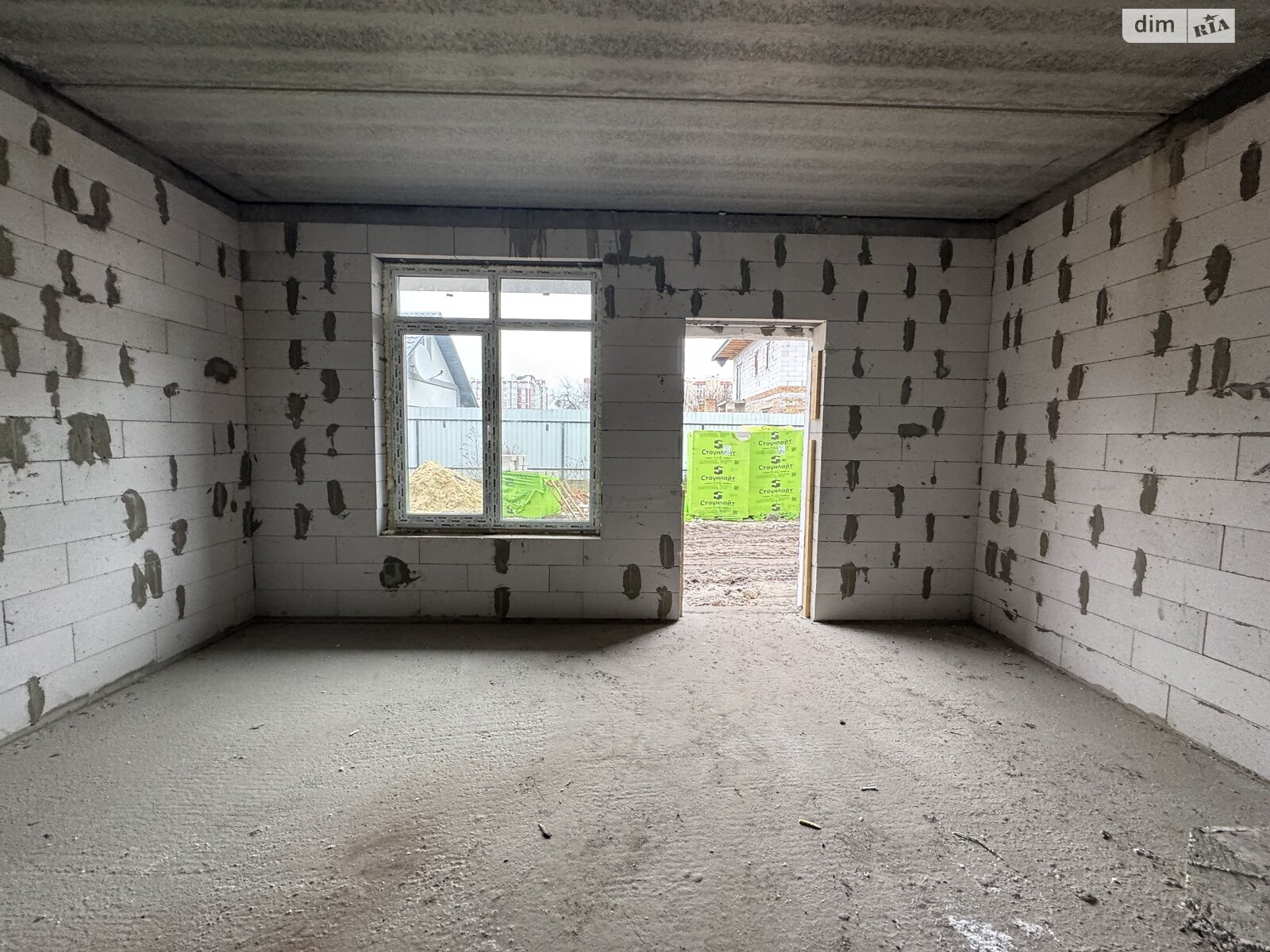 двухэтажный таунхаус, 60 кв. м, пеноблок. Продажа в Гостомеле фото 1 двухэтажный таунхаус, 60 кв. м, пеноблок. Продажа в Гостомеле фото 1