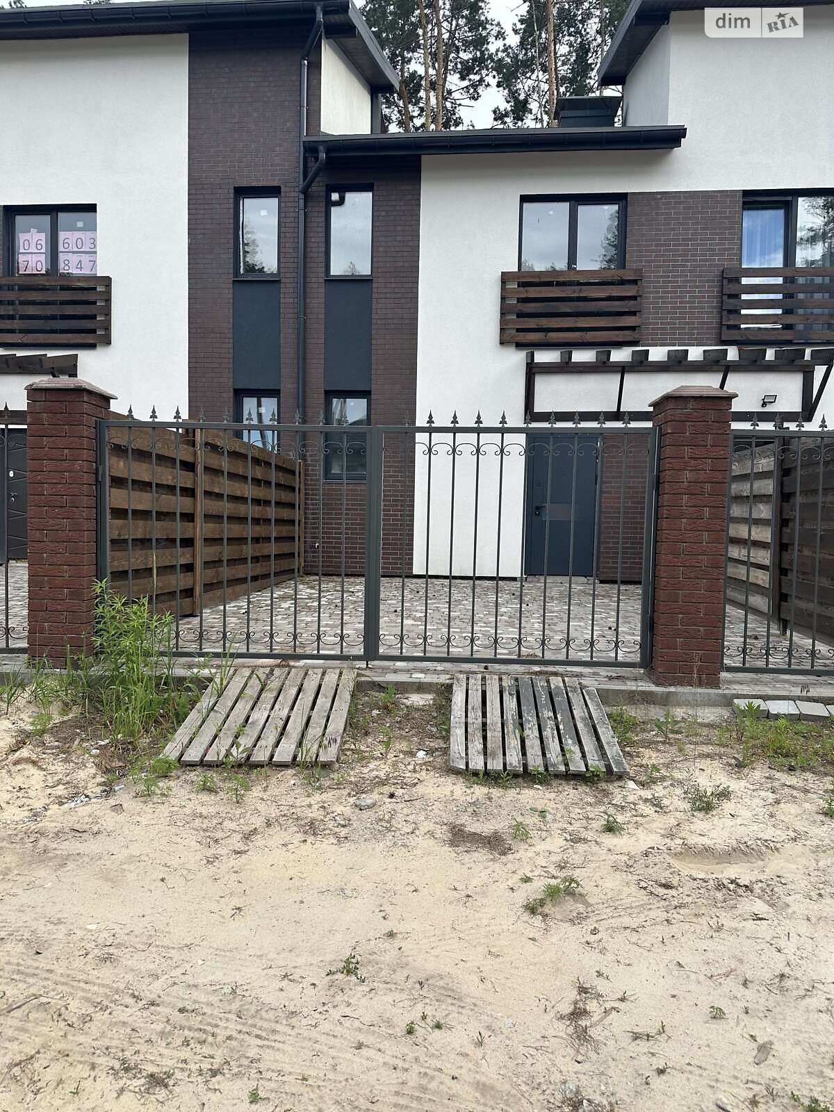 двоповерховий таунхаус, 95 кв. м, газобетон. Продаж у Гостомелі фото 1 двоповерховий таунхаус, 95 кв. м, газобетон. Продаж у Гостомелі фото 1