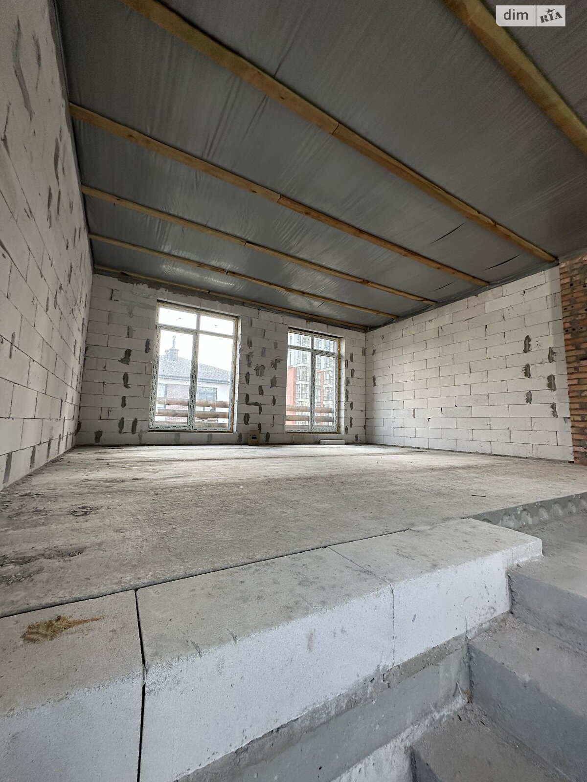 двухэтажный таунхаус, 120 кв. м, газобетон. Продажа в Гостомеле фото 1