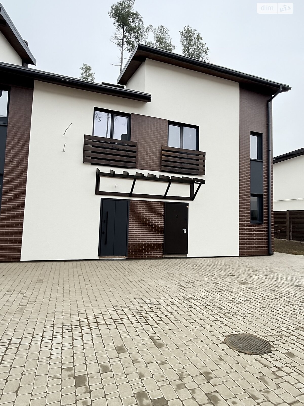 двухэтажный таунхаус, 96.6 кв. м, газобетон. Продажа в Гостомеле фото 1 двухэтажный таунхаус, 96.6 кв. м, газобетон. Продажа в Гостомеле фото 1