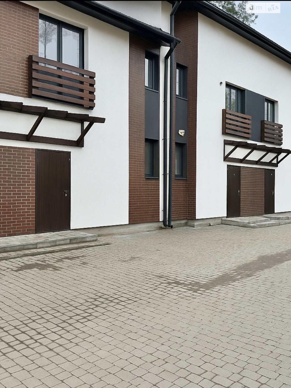 двоповерховий таунхаус, 96.6 кв. м, газобетон. Продаж у Гостомелі фото 1