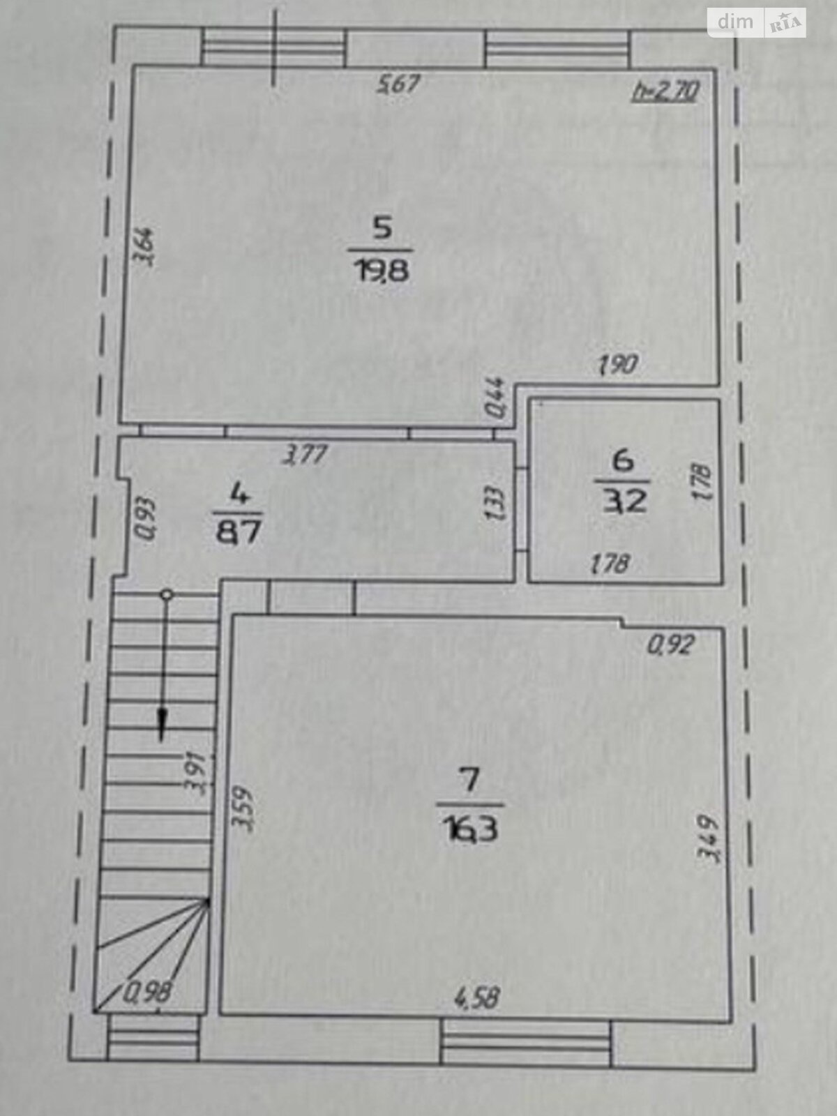 двоповерховий таунхаус, 96.6 кв. м, газобетон. Продаж у Гостомелі фото 1