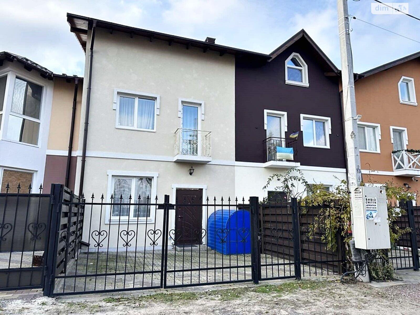 двухэтажный таунхаус, 114.8 кв. м, кирпич. Продажа в Гостомеле фото 1 двухэтажный таунхаус, 114.8 кв. м, кирпич. Продажа в Гостомеле фото 1