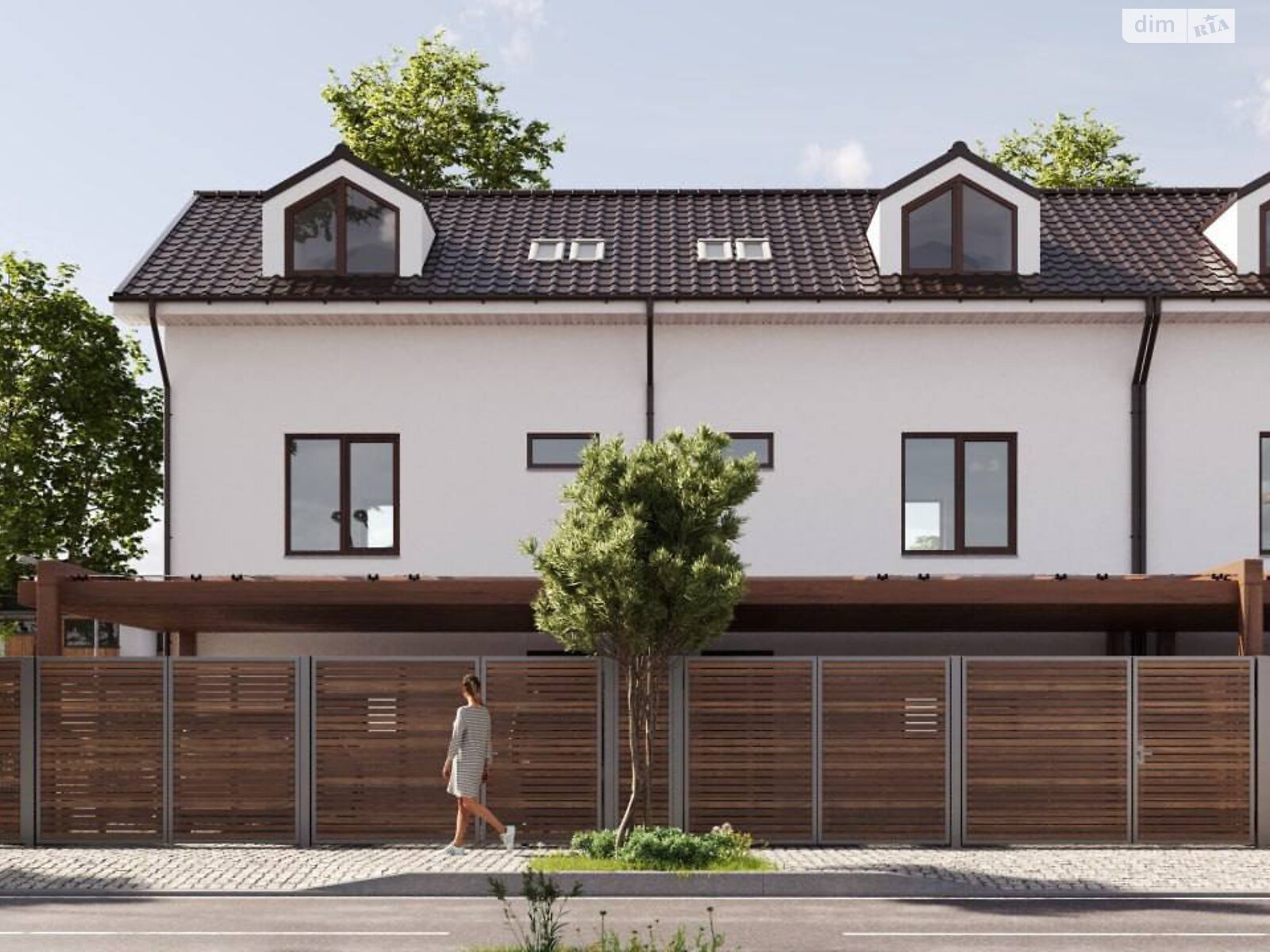 трехэтажный таунхаус, 100 кв. м, газобетон. Продажа в Гостомеле фото 1 трехэтажный таунхаус, 100 кв. м, газобетон. Продажа в Гостомеле фото 1