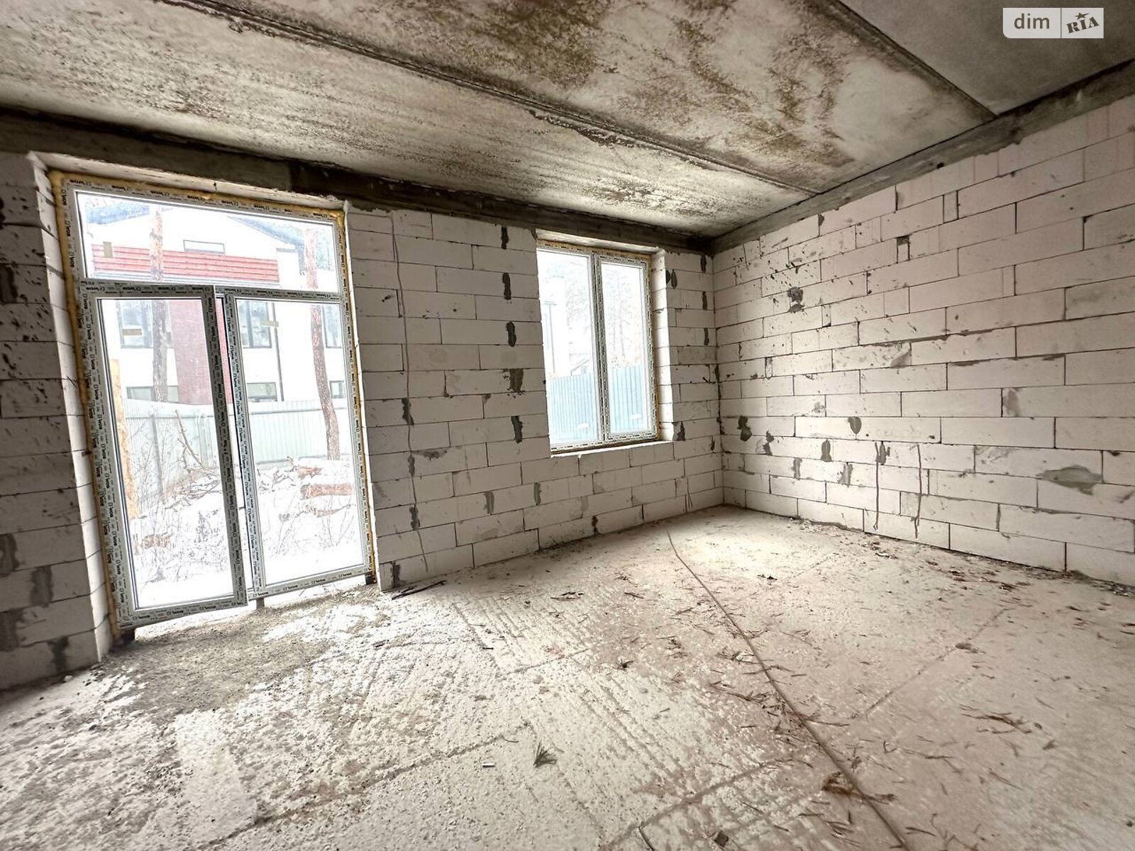 двоповерховий таунхаус, 95.3 кв. м, газобетон. Продаж у Гостомелі фото 1 двоповерховий таунхаус, 95.3 кв. м, газобетон. Продаж у Гостомелі фото 1