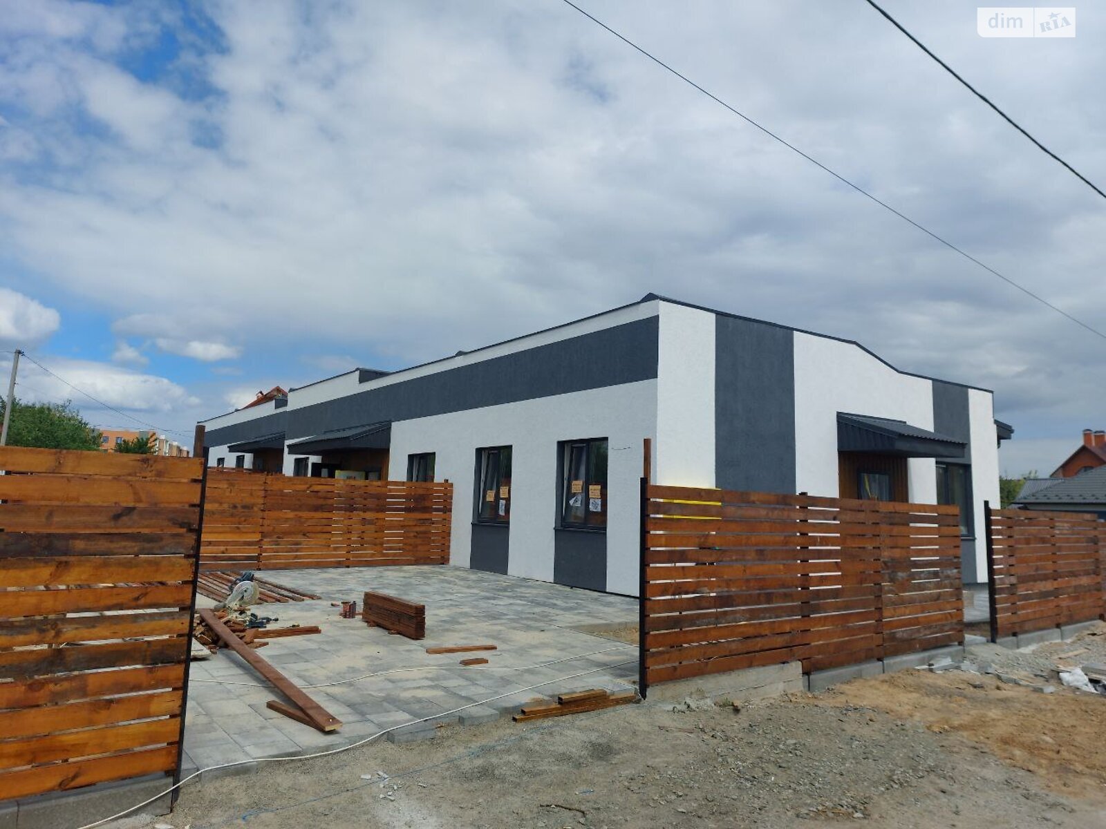 одноповерховий таунхаус, 50 кв. м, газобетон. Продаж у Гостомелі фото 1 одноповерховий таунхаус, 50 кв. м, газобетон. Продаж у Гостомелі фото 1