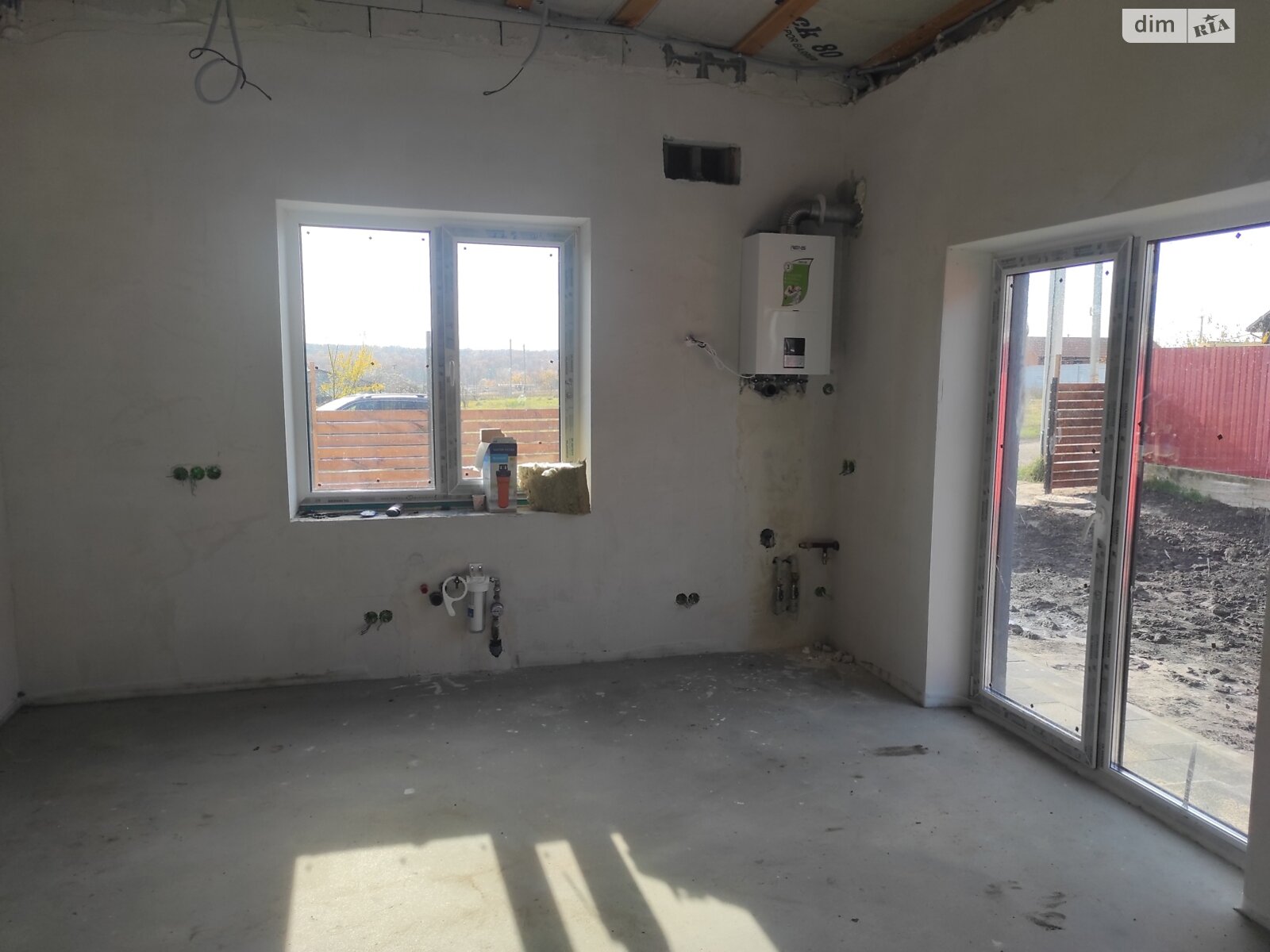 одноэтажный таунхаус, 80 кв. м, кирпич. Продажа в Гостомеле фото 1 одноэтажный таунхаус, 80 кв. м, кирпич. Продажа в Гостомеле фото 1