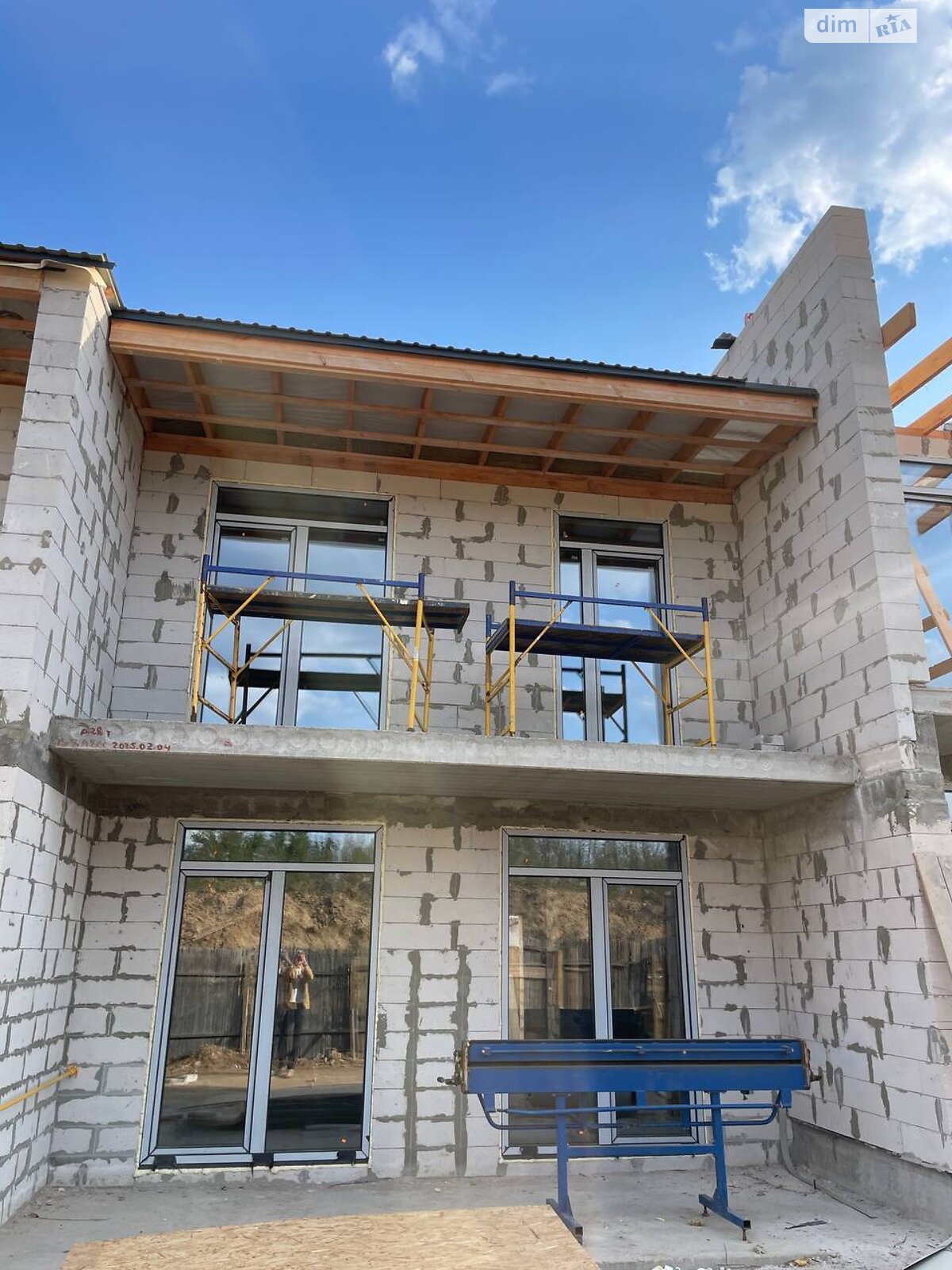 двоповерховий таунхаус, 100 кв. м, газобетон. Продаж у Гостомелі фото 1 двоповерховий таунхаус, 100 кв. м, газобетон. Продаж у Гостомелі фото 1