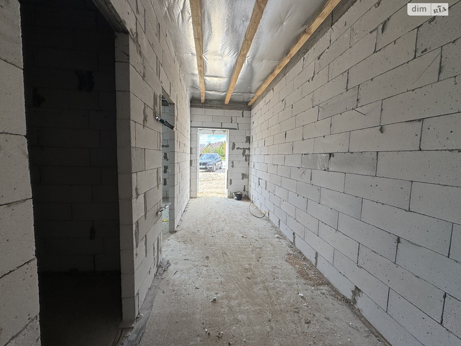 одноэтажный таунхаус, 62.5 кв. м, пеноблок. Продажа в Гостомеле фото 1