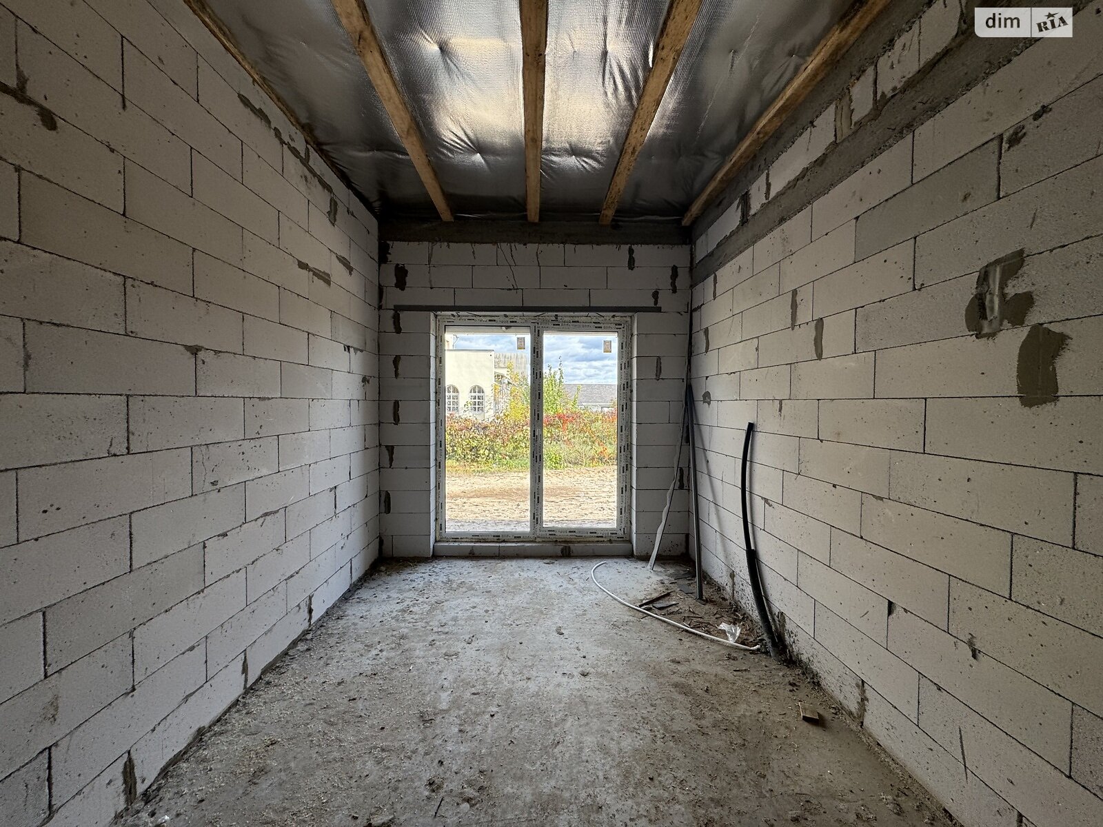 одноэтажный таунхаус, 62.5 кв. м, пеноблок. Продажа в Гостомеле фото 1