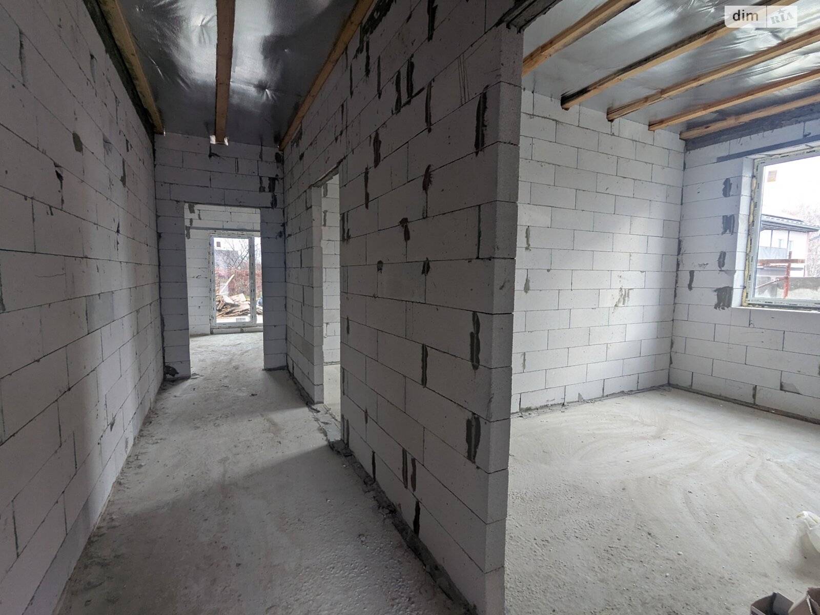 одноповерховий таунхаус, 62.8 кв. м, цегла. Продаж у Гостомелі фото 1