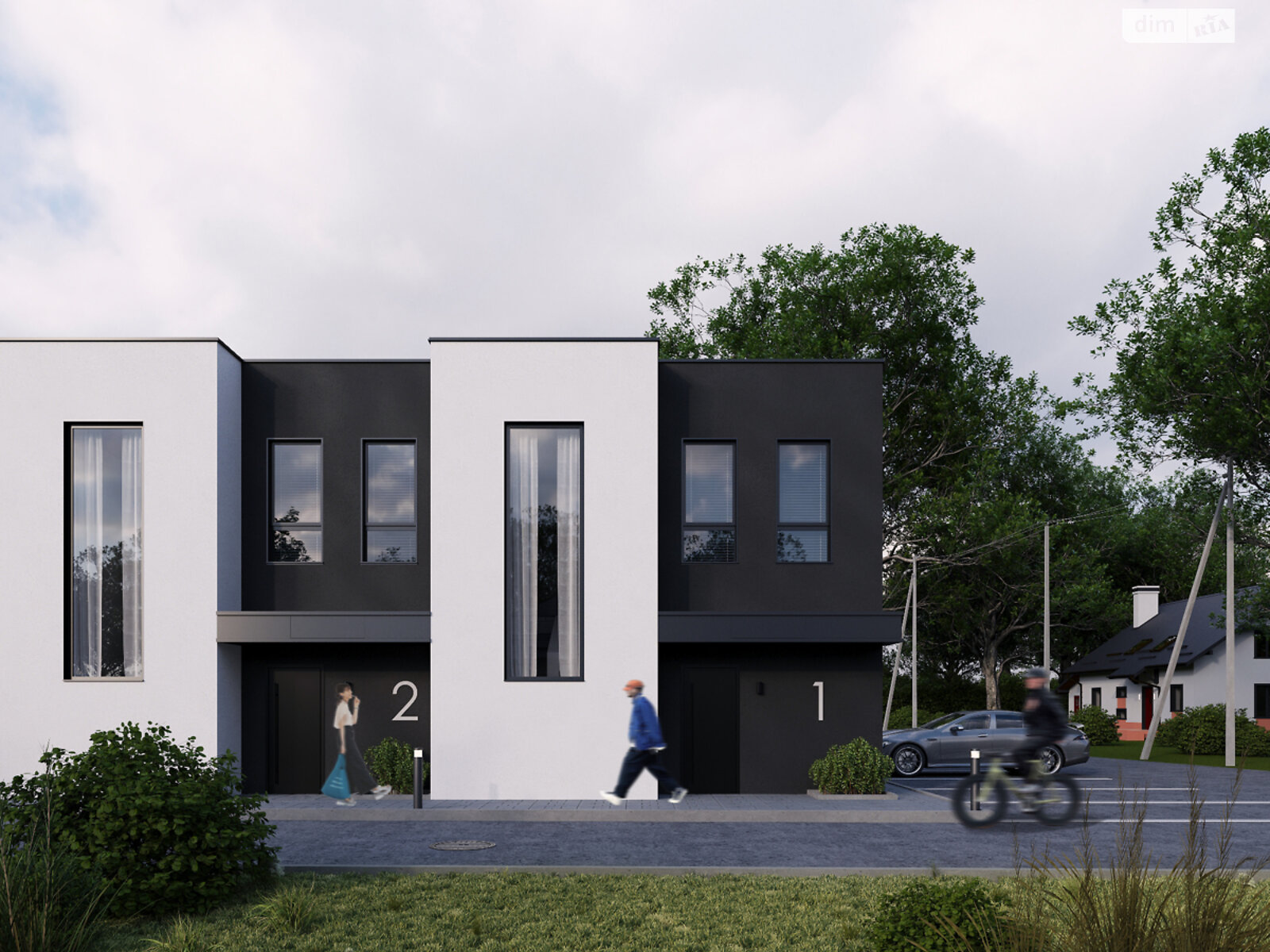 двоповерховий таунхаус, 126 кв. м, газобетон. Продаж в Хмельницькому, район Лезневе фото 1 двоповерховий таунхаус, 126 кв. м, газобетон. Продаж в Хмельницькому, район Лезневе фото 1