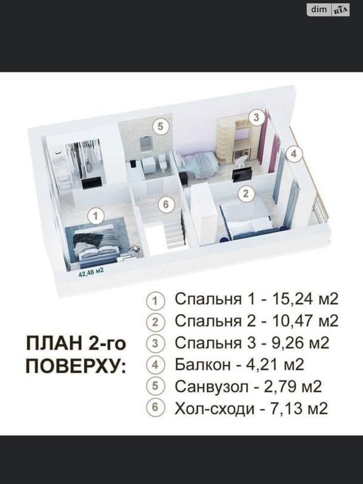 двухэтажный таунхаус, 96 кв. м, газобетон. Продажа в Хотяновке фото 1