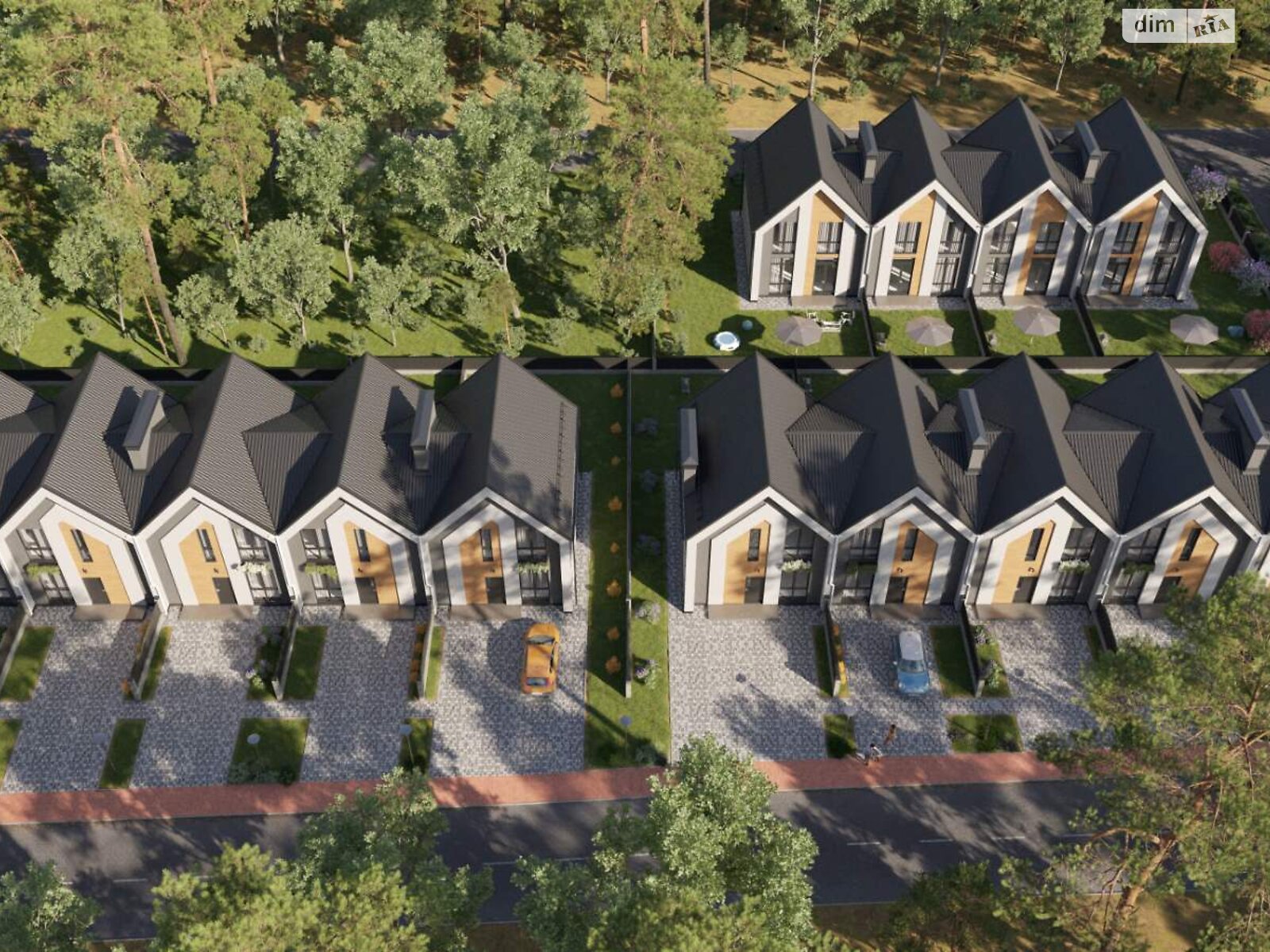 двухэтажный таунхаус, 100 кв. м, кирпич. Продажа в Ирпене район Ирпень фото 1