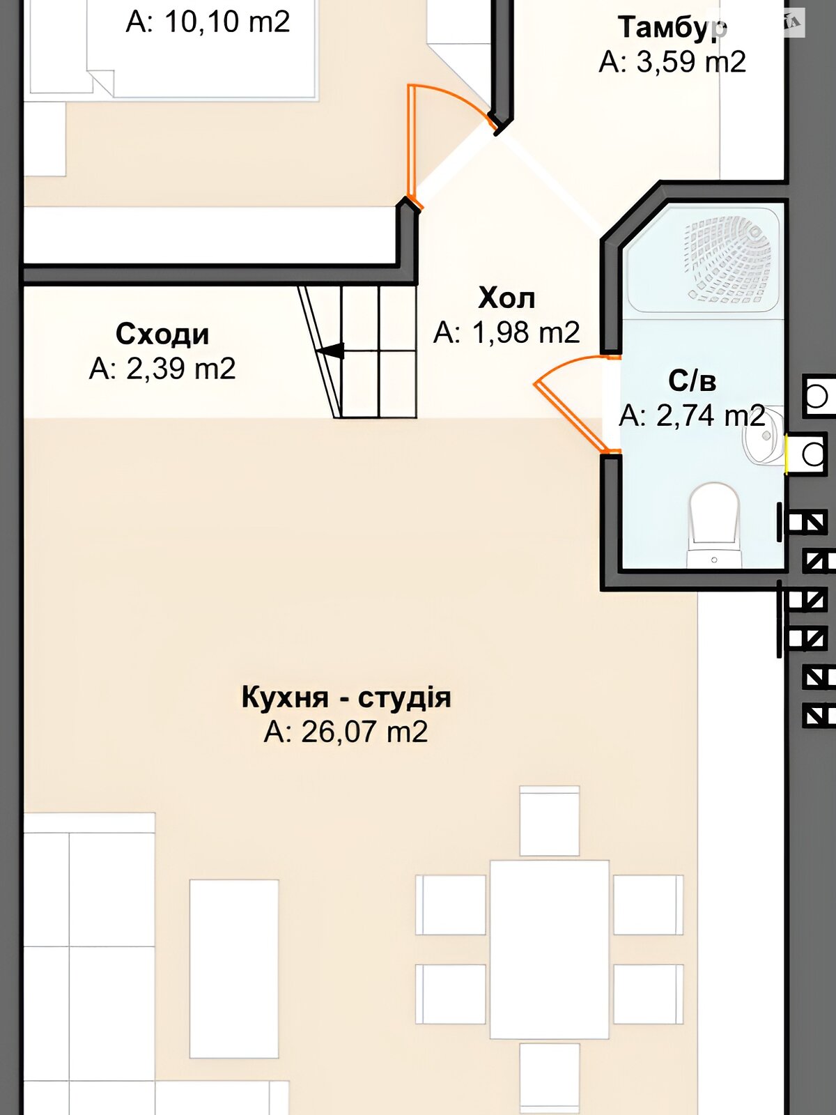 двоповерховий таунхаус, 98 кв. м, цегла. Продаж в Ірпені, район Ірпінь фото 1 двоповерховий таунхаус, 98 кв. м, цегла. Продаж в Ірпені, район Ірпінь фото 1