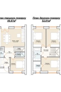 двоповерховий таунхаус, 103 кв. м, керамический блок. Продаж в Ірпені, район Ірпінь фото 2