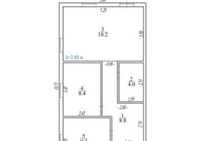 одноэтажный таунхаус, 48.7 кв. м, газобетон. Продажа в Ирпене район Ирпень фото 2