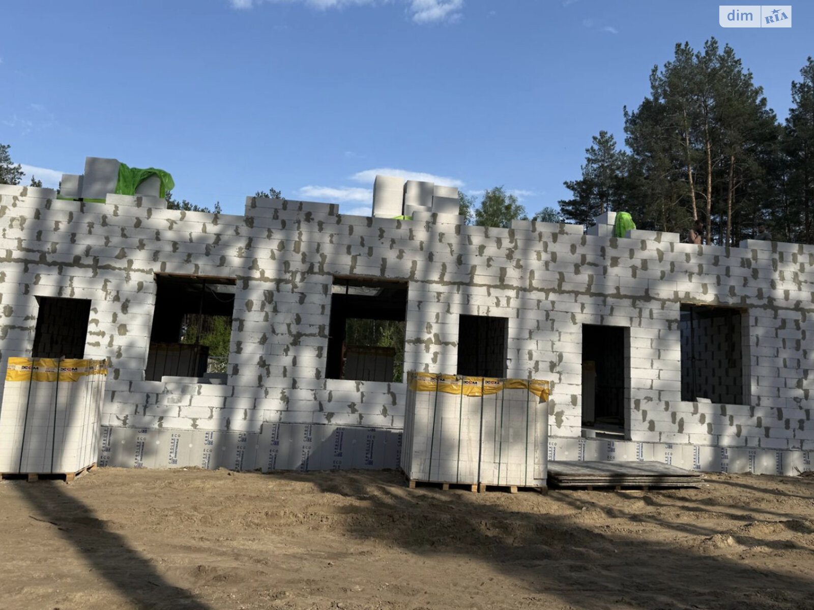 двухэтажный таунхаус, 85 кв. м, газобетон. Продажа в Ирпене район Ирпень фото 1 двухэтажный таунхаус, 85 кв. м, газобетон. Продажа в Ирпене район Ирпень фото 1