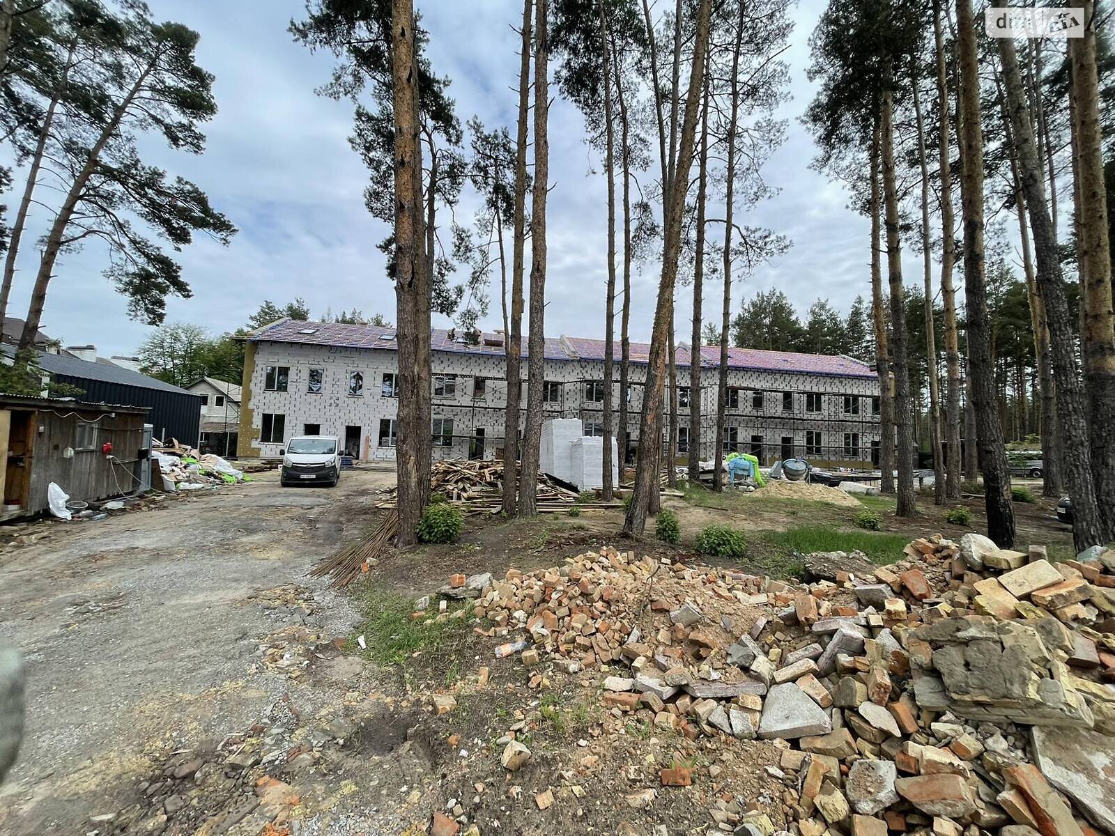 двухэтажный таунхаус, 86 кв. м, газобетон. Продажа в Ирпене район Ирпень фото 1 двухэтажный таунхаус, 86 кв. м, газобетон. Продажа в Ирпене район Ирпень фото 1